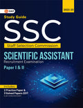 GKP SSC 202223: SCIENTIFIC ASSISTANT Recruitment Examination Paper I & II (Includes 2 Practice Paper & 3 Solved Papers 2017)
