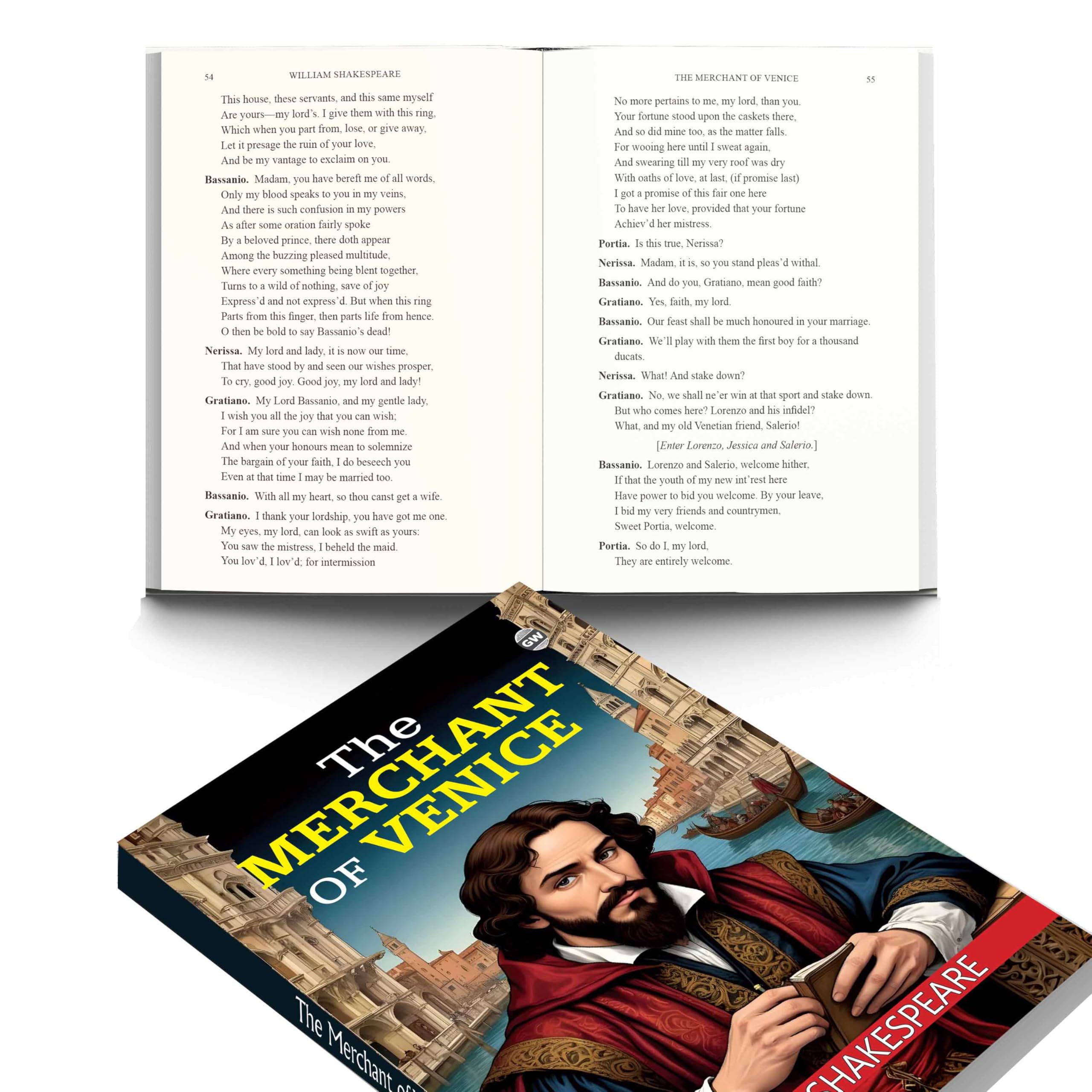 The Merchant of Venice (Paperback) : human values story, Renaissance literature jewel, iconic dramatic text, celebrated theatri