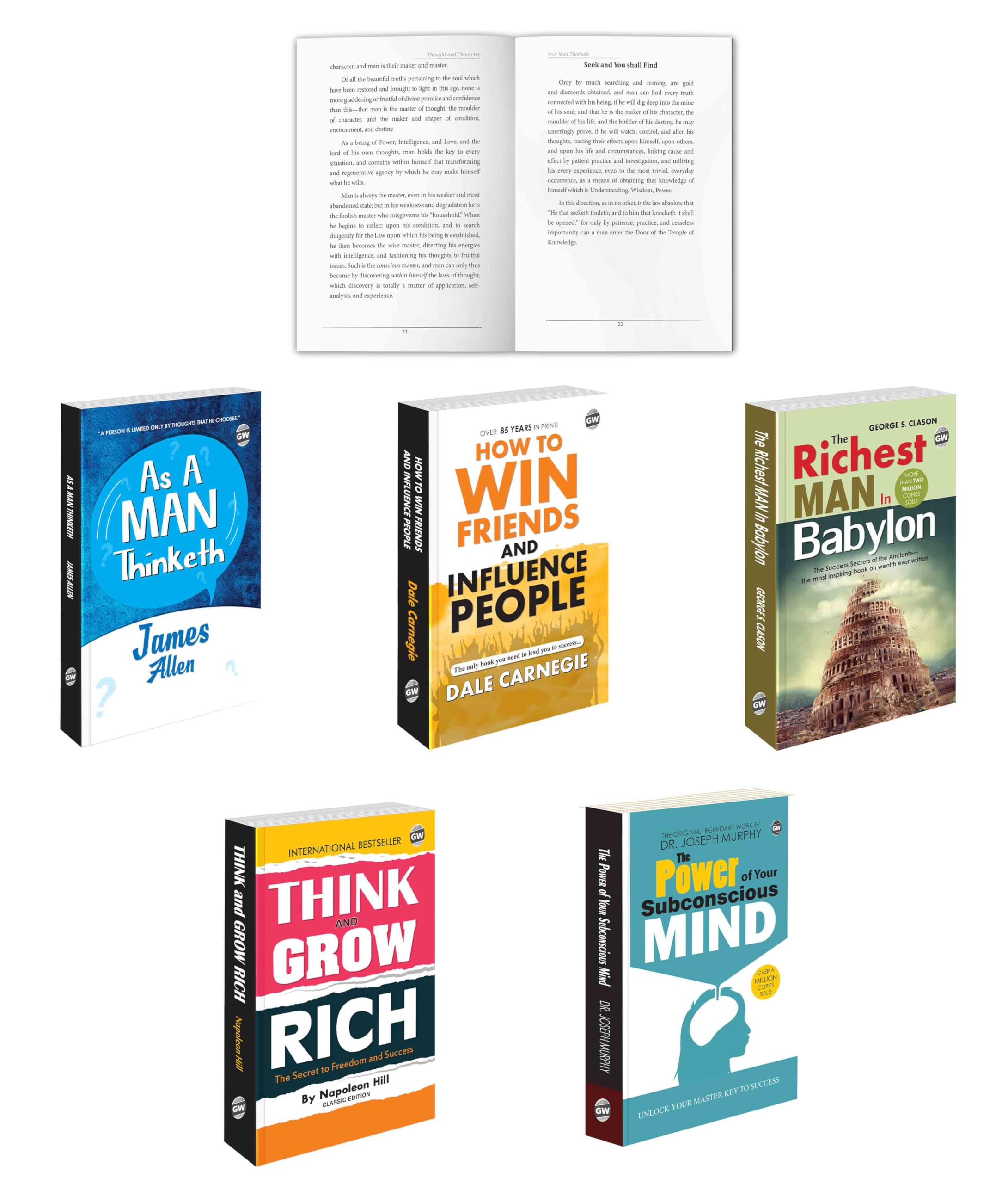 The Essential SelfEmpowerment Library : Five Legendary Works That Shape Your Mind, Money, and Motivation  The Power Of Your Su
