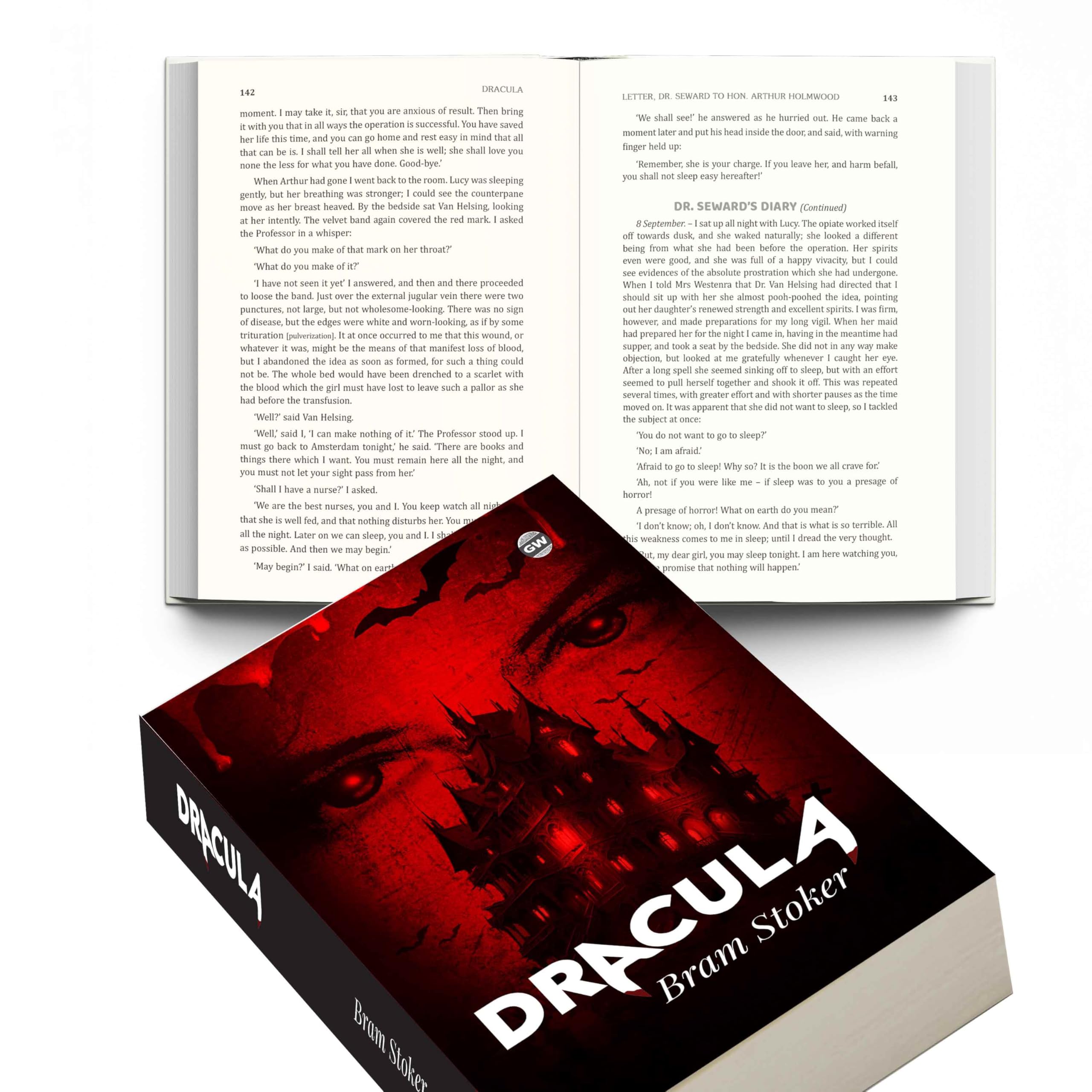 Dracula by Bram Stoker (Paperback) : AllTime Best Gothic Horror, Legendary Vampire Story, Timeless Classic Novel, Famous Dark F
