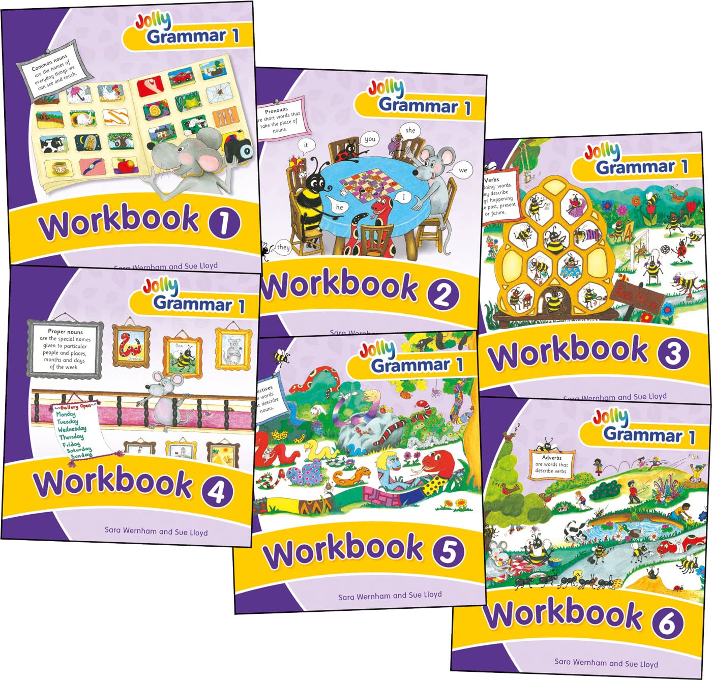 Grammar 1 Workbooks 16: In Precursive Letters (British English edition)