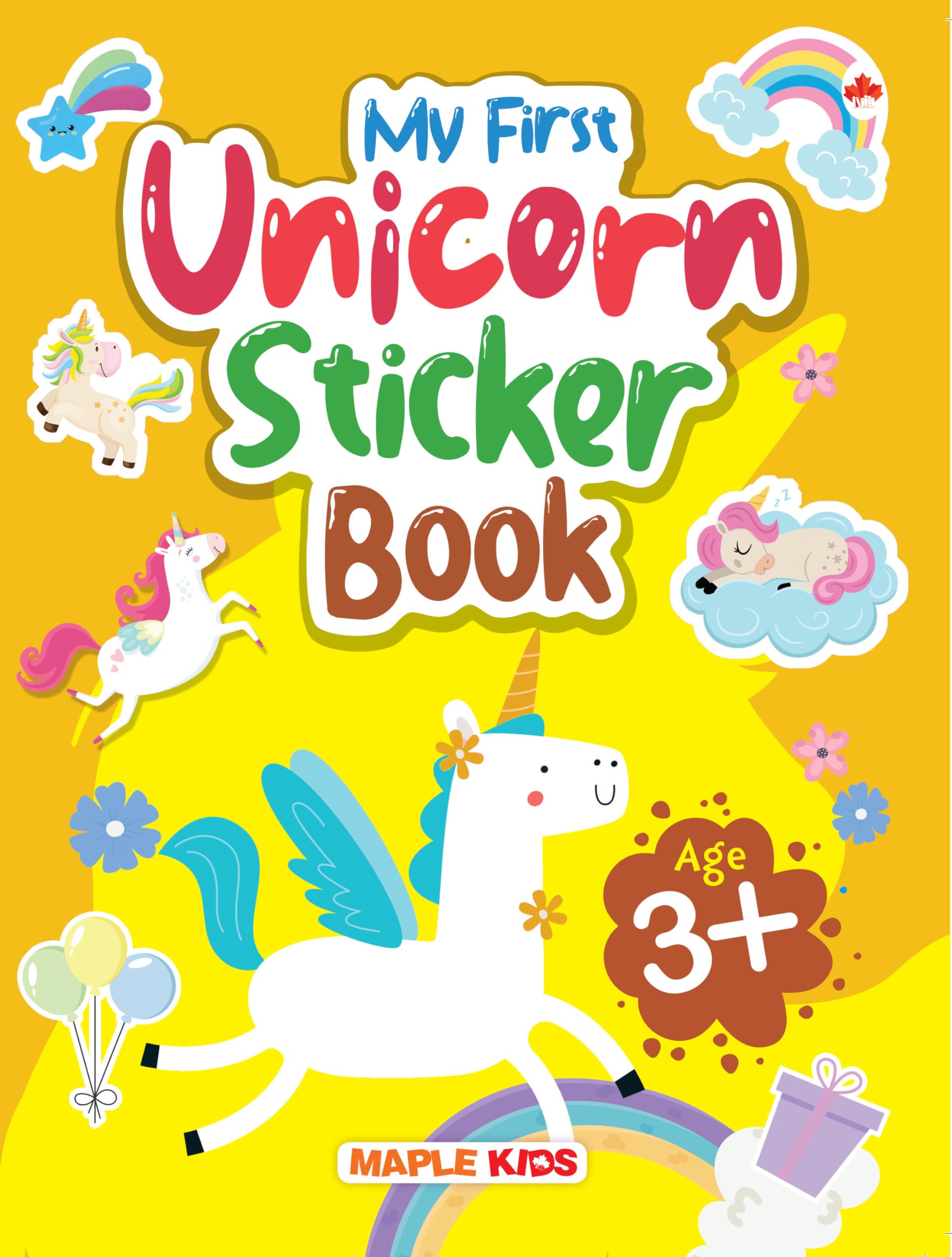 My First Sticker Book  Unicorn  Activity Book for Kids  Stickers for Children  Age 3+ Years