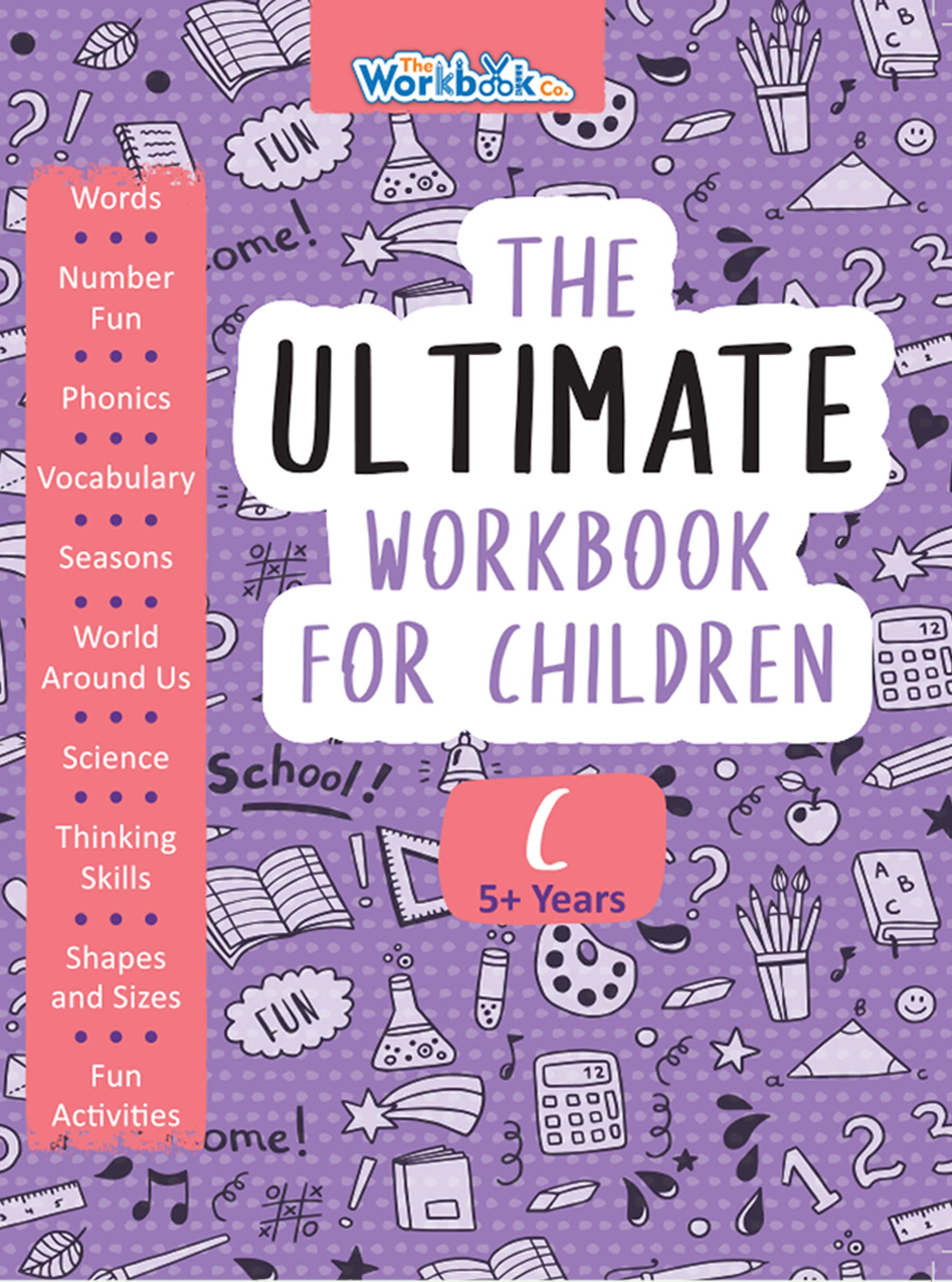 The Ultimate Workbook For Children 56 Years Old |Interactive Fun Learning Activity Skills Book