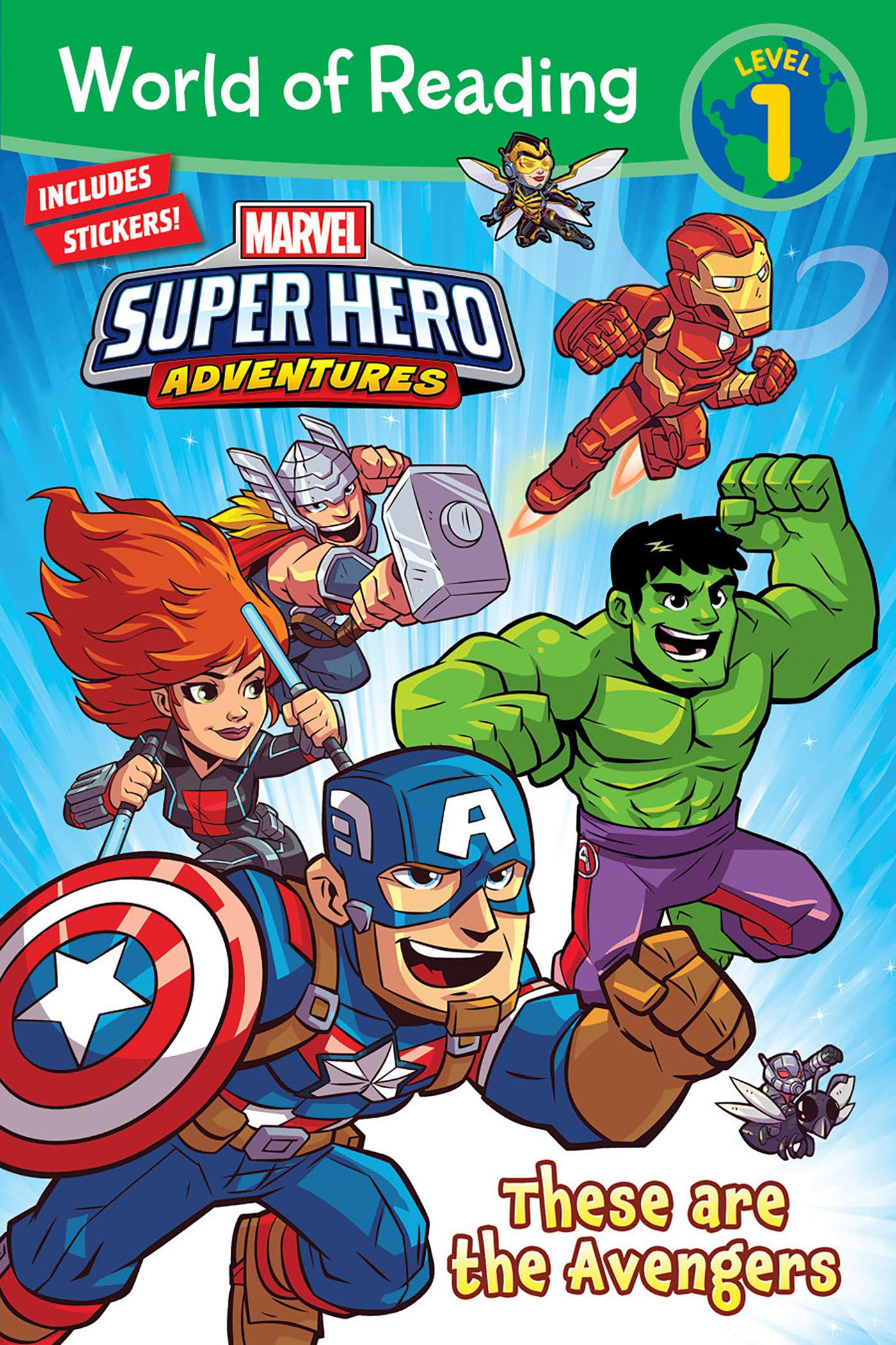 World of Reading: Marvel Super Hero Adventures: These are the AvengersLevel 1