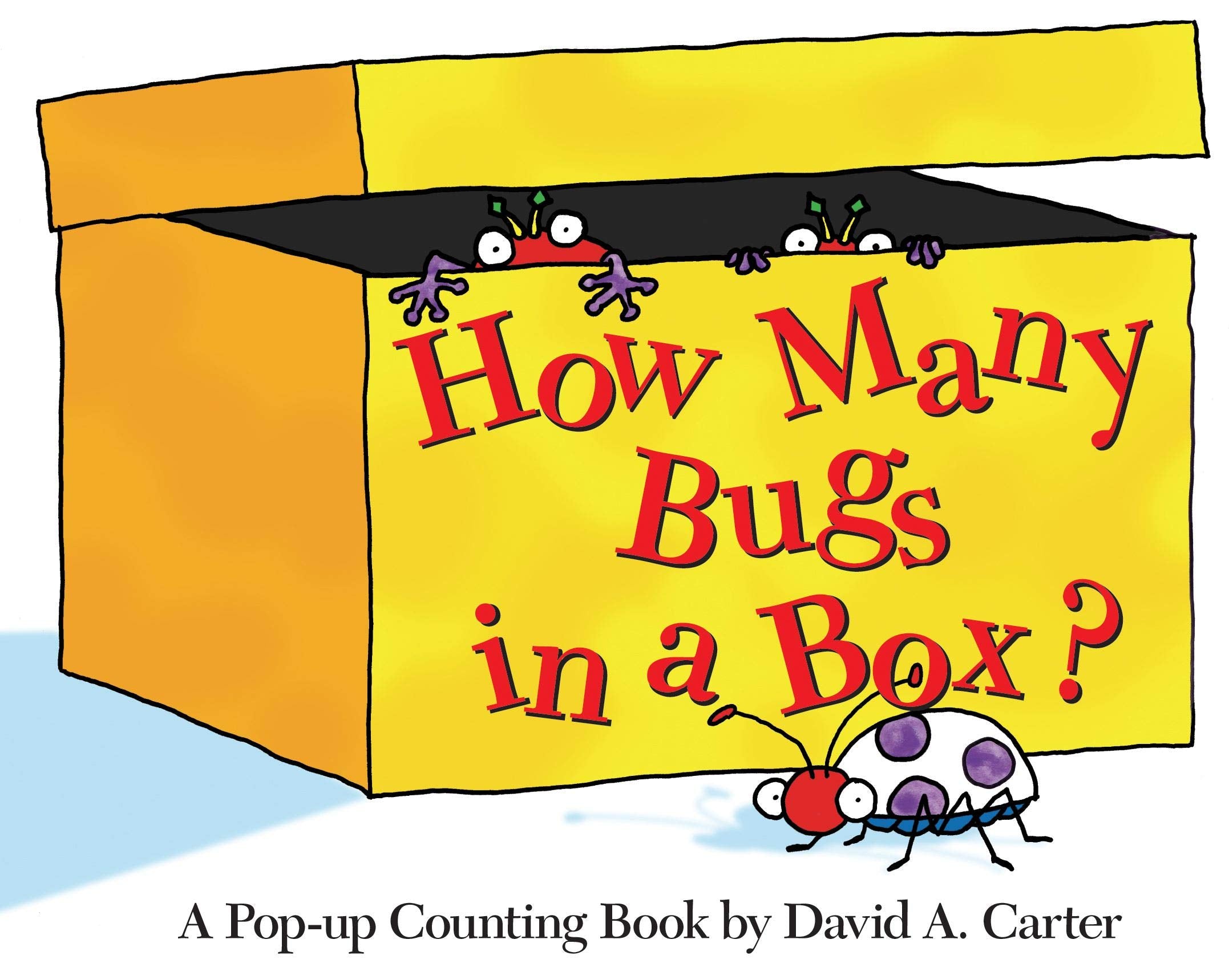 How Many Bugs in a Box?: A Popup Counting Book (David Carters Bugs)