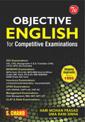 Objective English For Competitive Examinations 2025 (7e): SSC CGL CHSL CPO Steno, GD, Banking Exams  IBPS, SBI Bank PO, RBI Cle