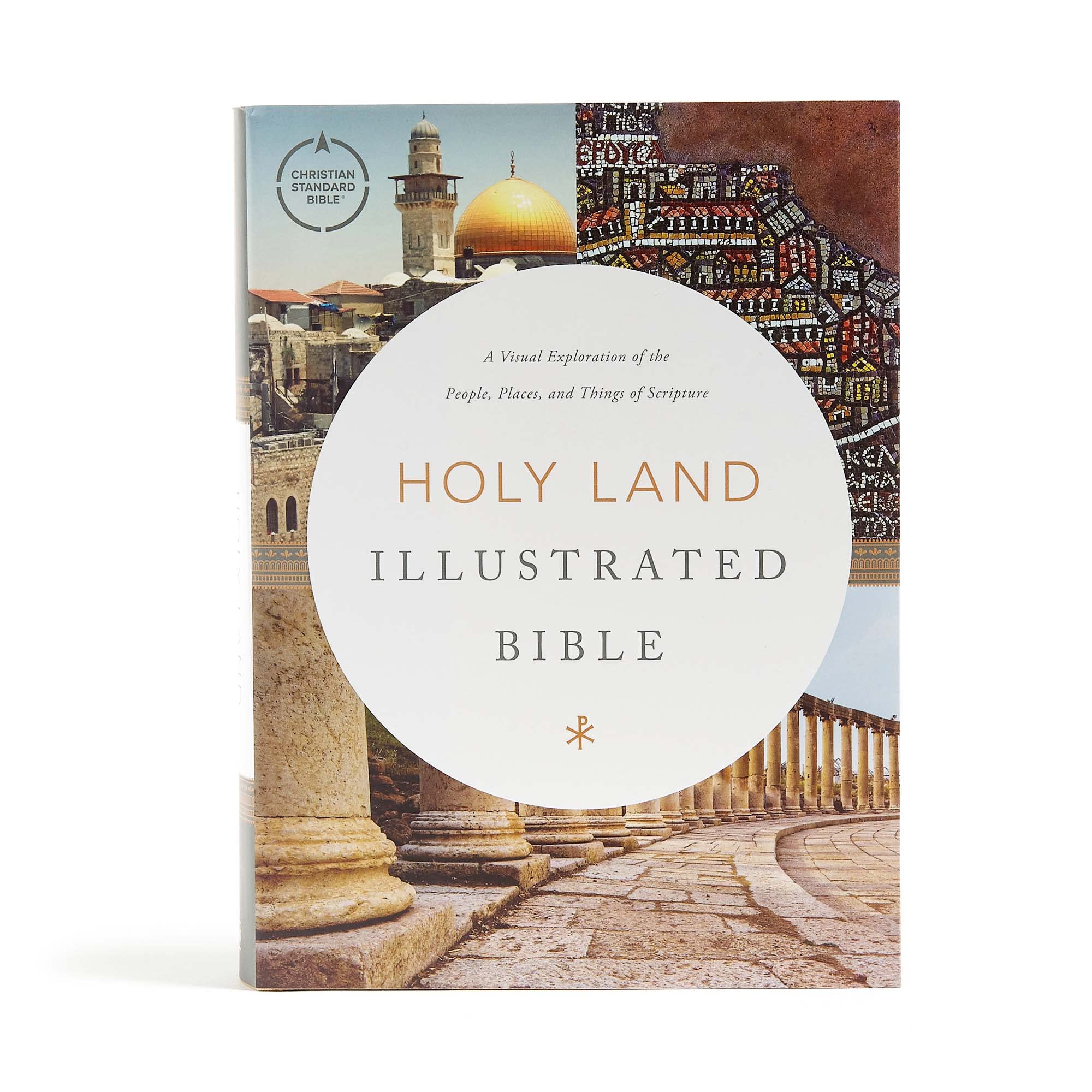 CSB Holy Land Illustrated Bible, Hardcover, Black Letter, FullColor Design, Articles, Photos, Illustrations, EasytoRead Bible