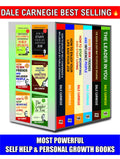 Dale Carnegie Books In English, 6 Best Selling Self Help & Personal Growth Books Set, How To Win Friends And Influence People, E