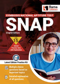 SNAP 15 Practice Sets and Solved Papers Book for 2021 Exam with Latest Pattern and Detailed Explanation by Rama Publishers