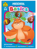 School Zone Preschool Basics Workbook: PreK, Beginner Reading, Early Math, Colors, Numbers, Counting, Matching, Grouping, Begin