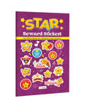 Star Reward Stickers : Colourful Gold Star Stickers for Kids, Colourful Achievement Stickers for Kids, Fun Appreciation Sticker