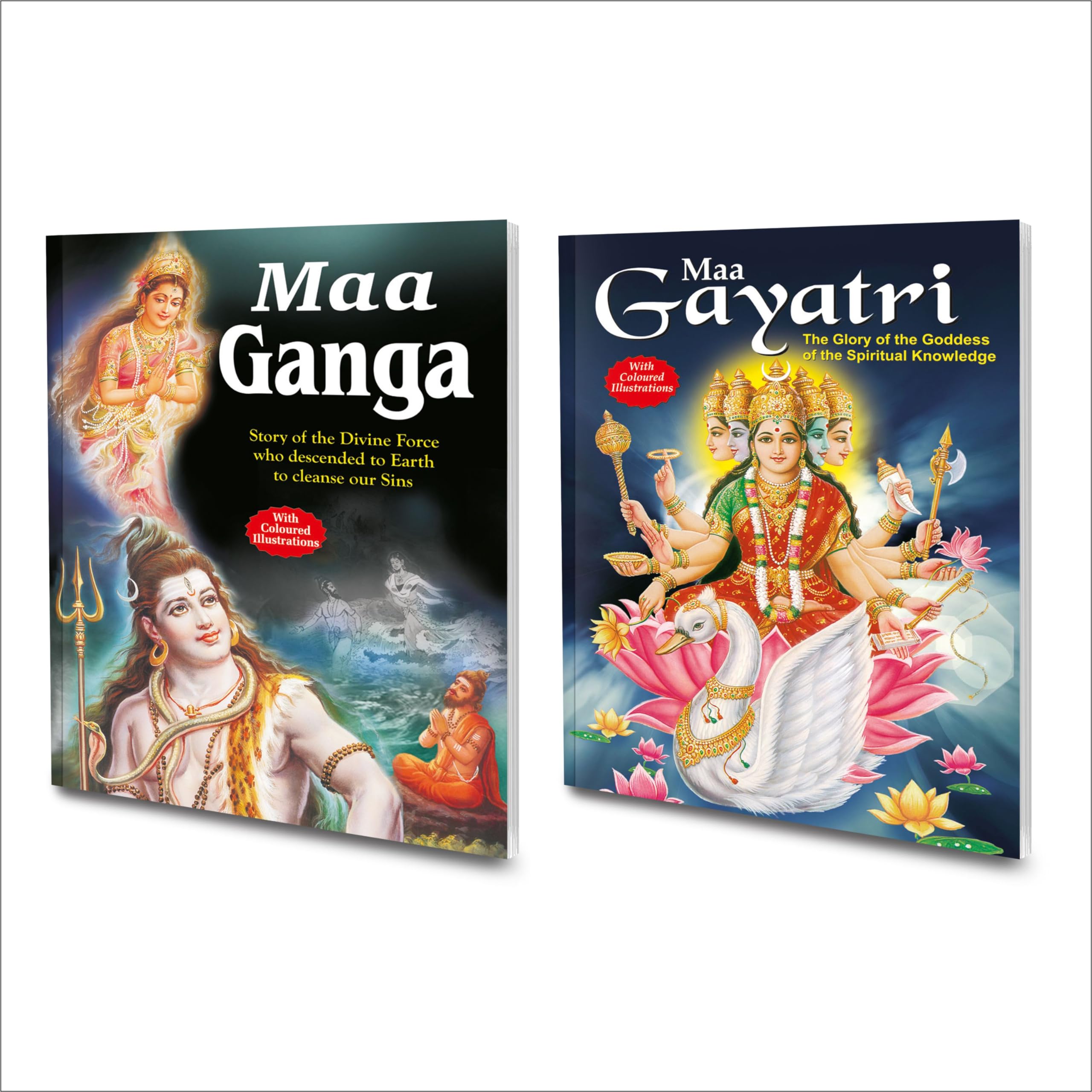 Set Of 2 Books | Children Story Books : Maa Ganga And Gayatri