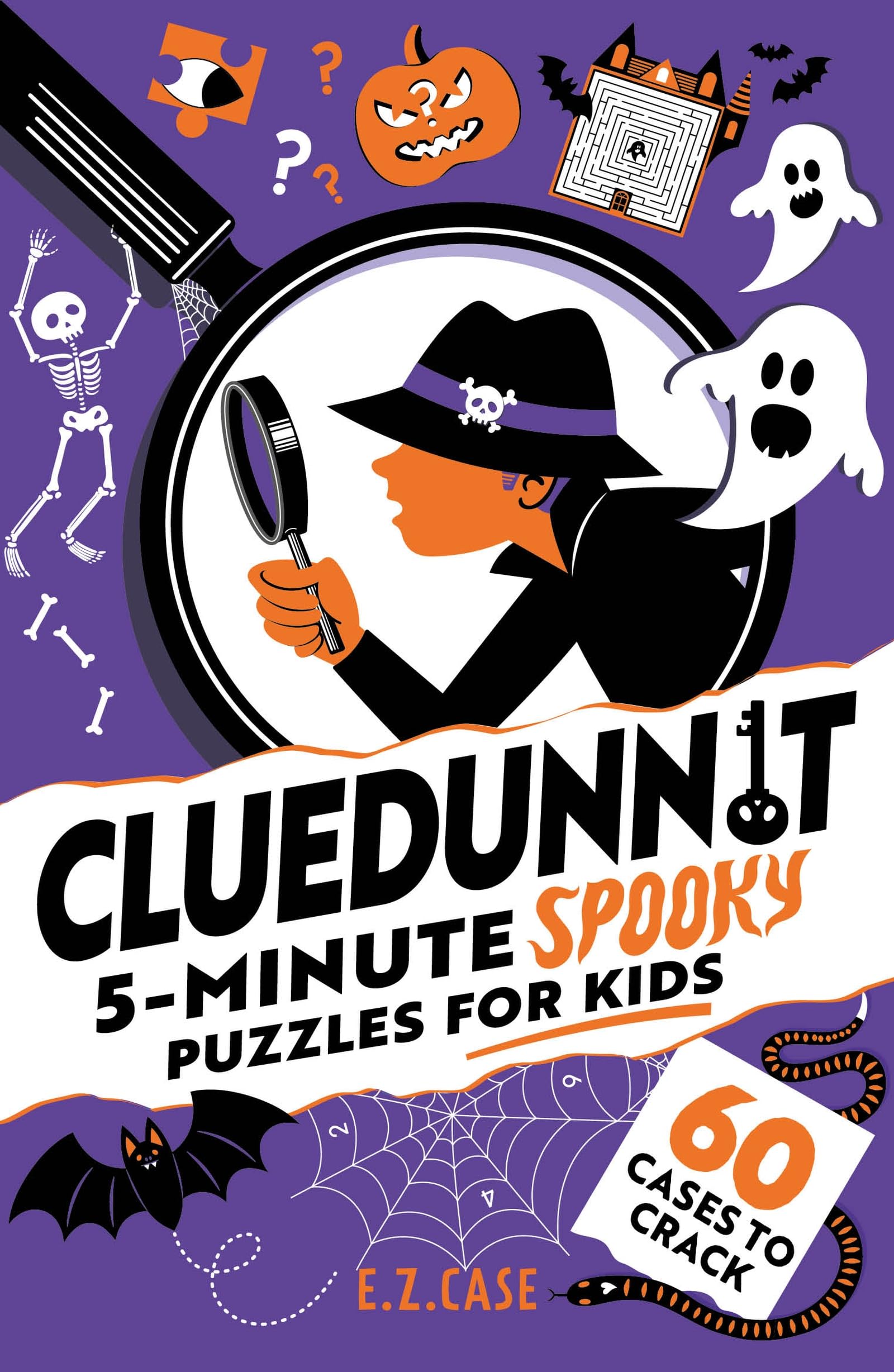 Cluedunnit: 5minute Spooky Puzzles for Kids