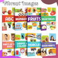 My First Picture Book Collection For Early Learning : With 8 Topics : ABC, Numbers, Fruits, Vegetables, Parts of the Body, Shape
