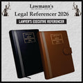Lawmanns Legal Referencer 2026 | Lawyers Executive Diary | Size 9.75 * 7.5 Inches | Foam Hardbound with Magnetic Lock | Lega
