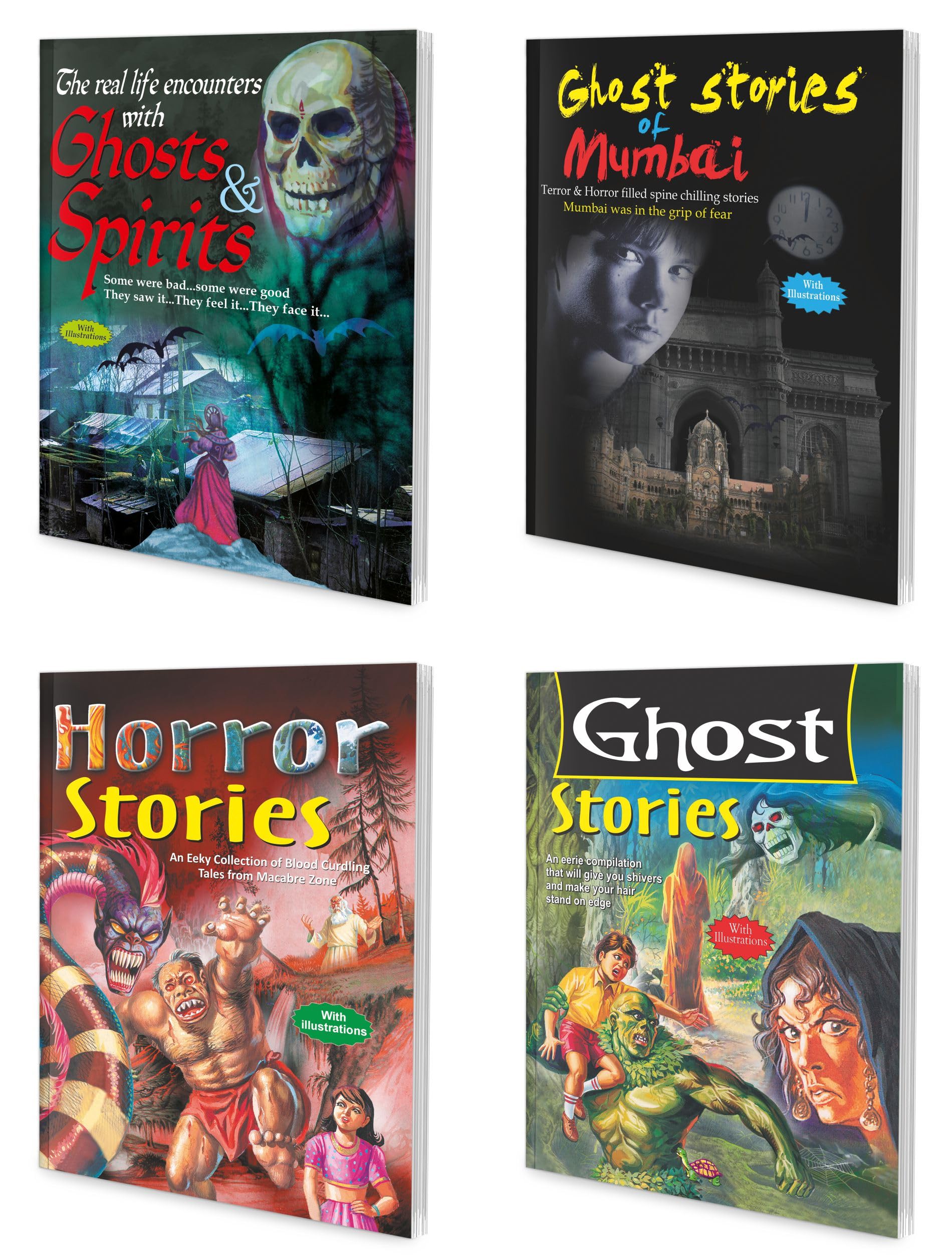 Ghost Story Books | Set Of 4 Story Books