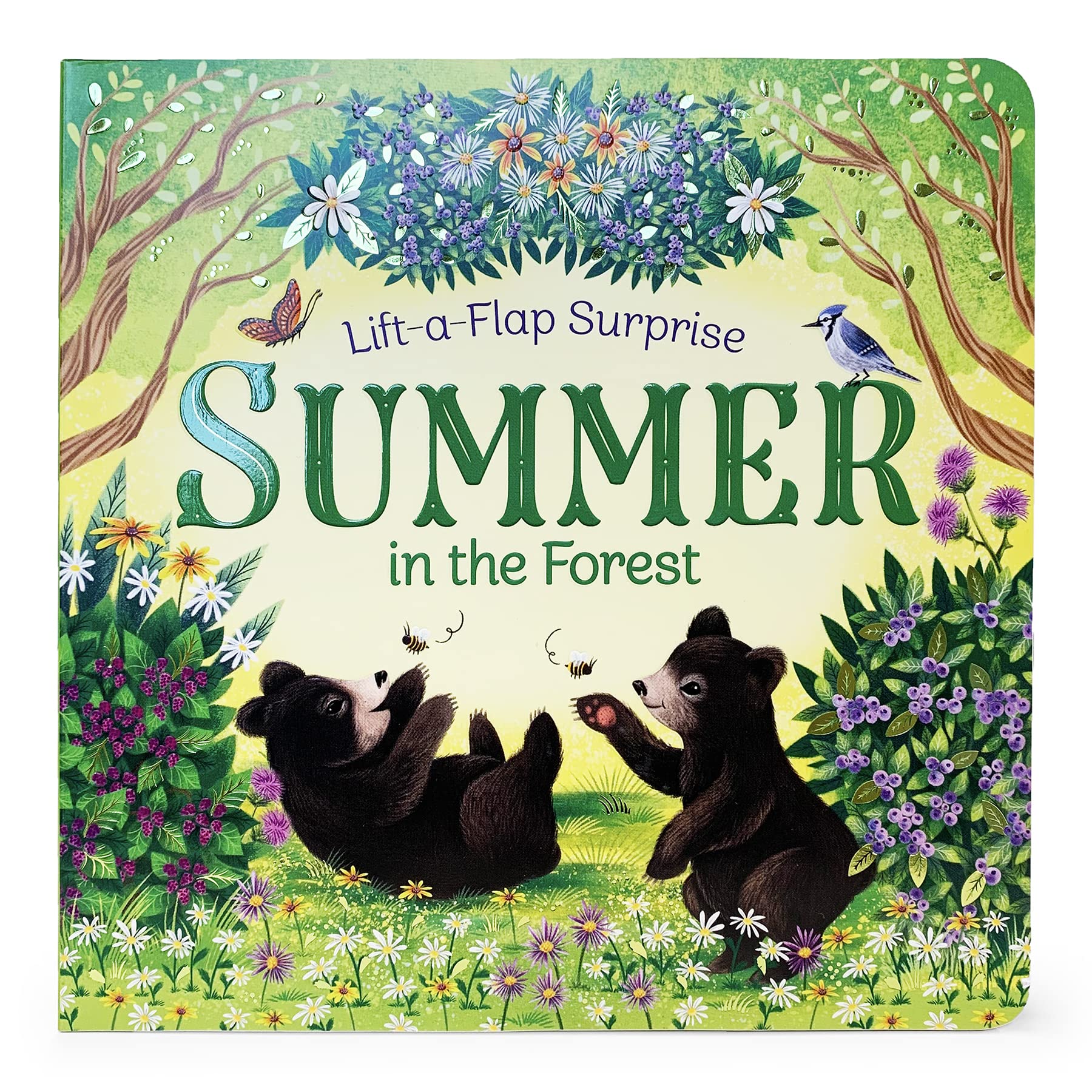 Summer In The Forest Deluxe LiftaFlap & PopUp Seasons Childrens Board Book (PopUp Surprise)