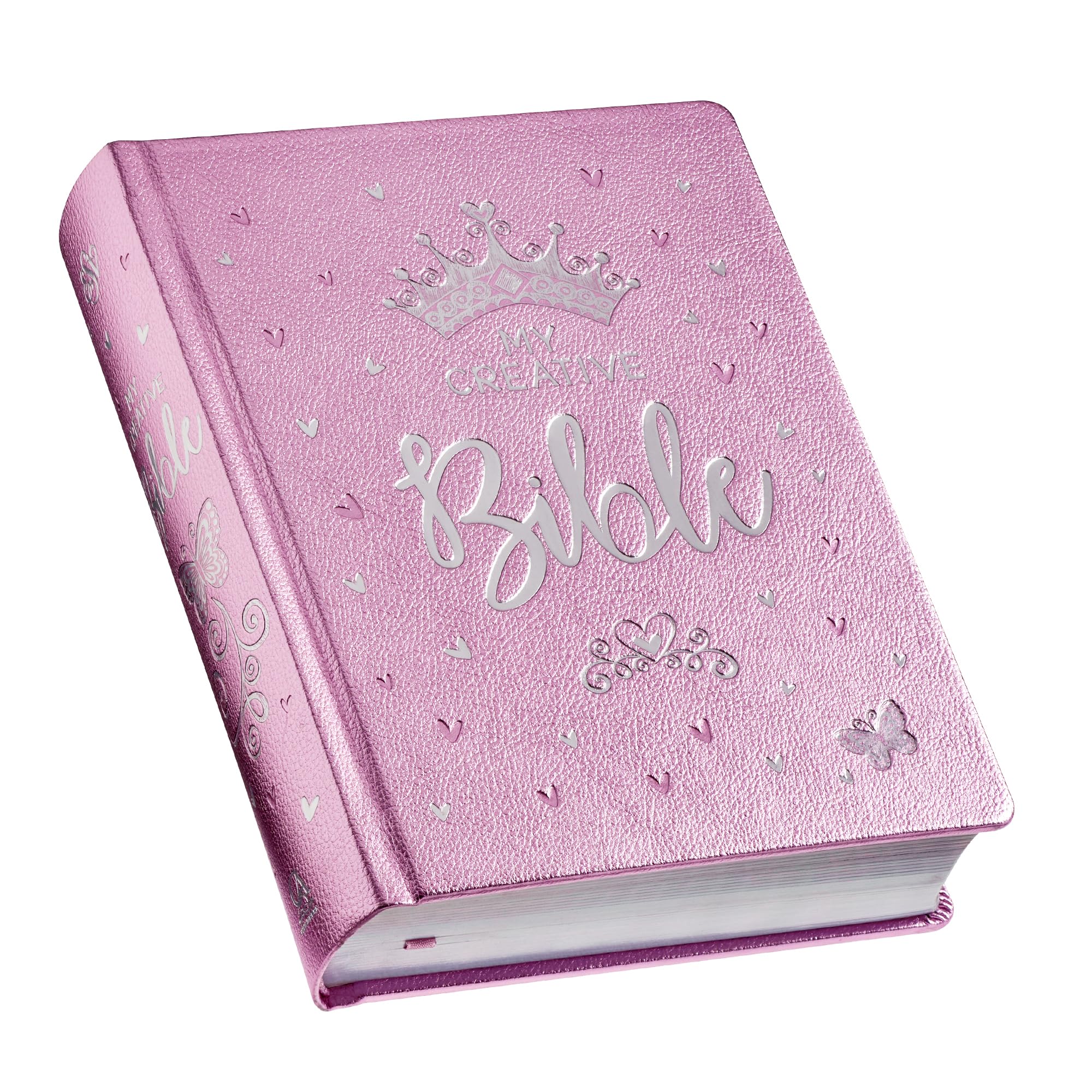 ESV Holy Bible, My Creative Bible For Girls, Faux Leather Hardcover w/Ribbon Marker, Illustrated Coloring, Journaling and Devoti