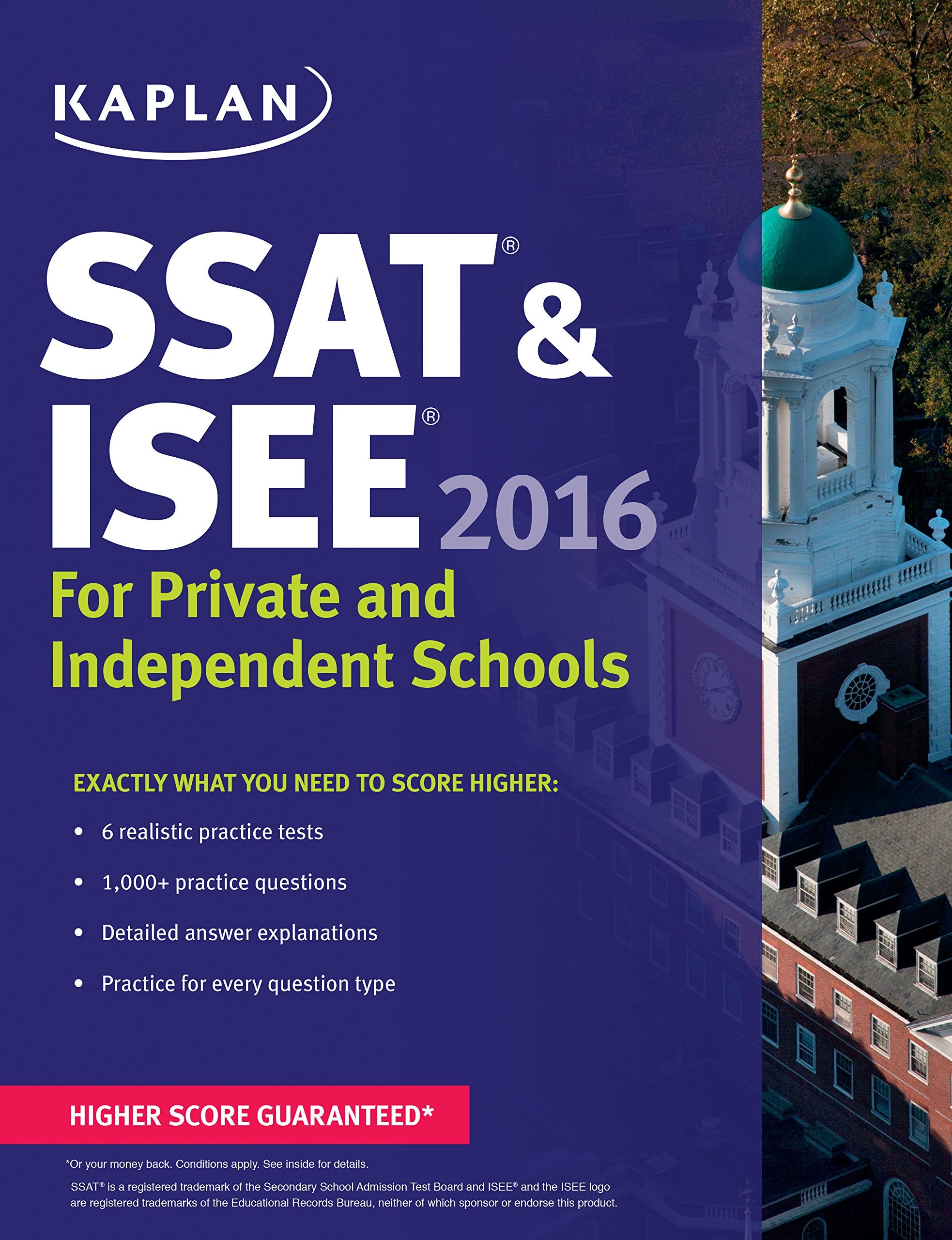 Kaplan SSAT & ISEE 2016: For Private and Independent School Admissions (Kaplan Test Prep)