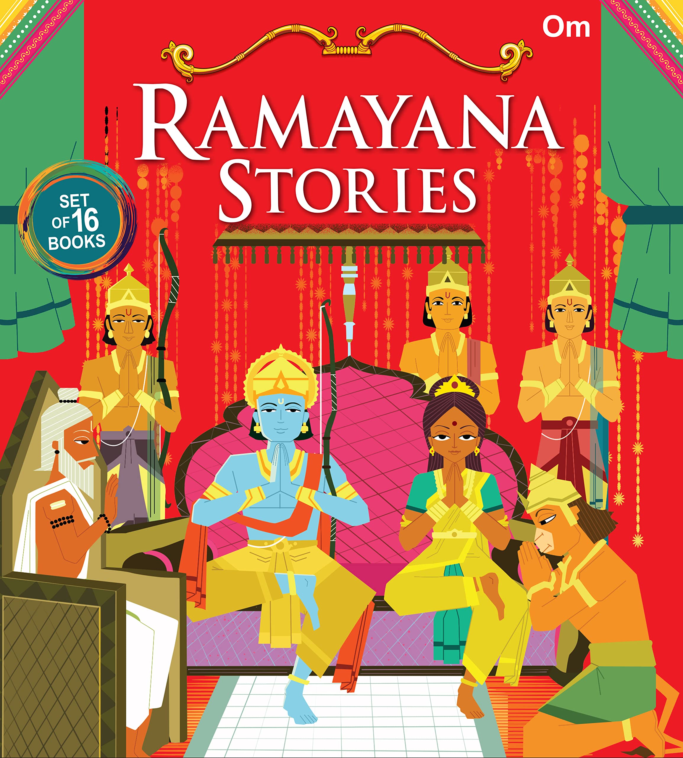 Story Books : Ramayana Stories For Children 16 Books In A Box (Indian Mythology For Children)