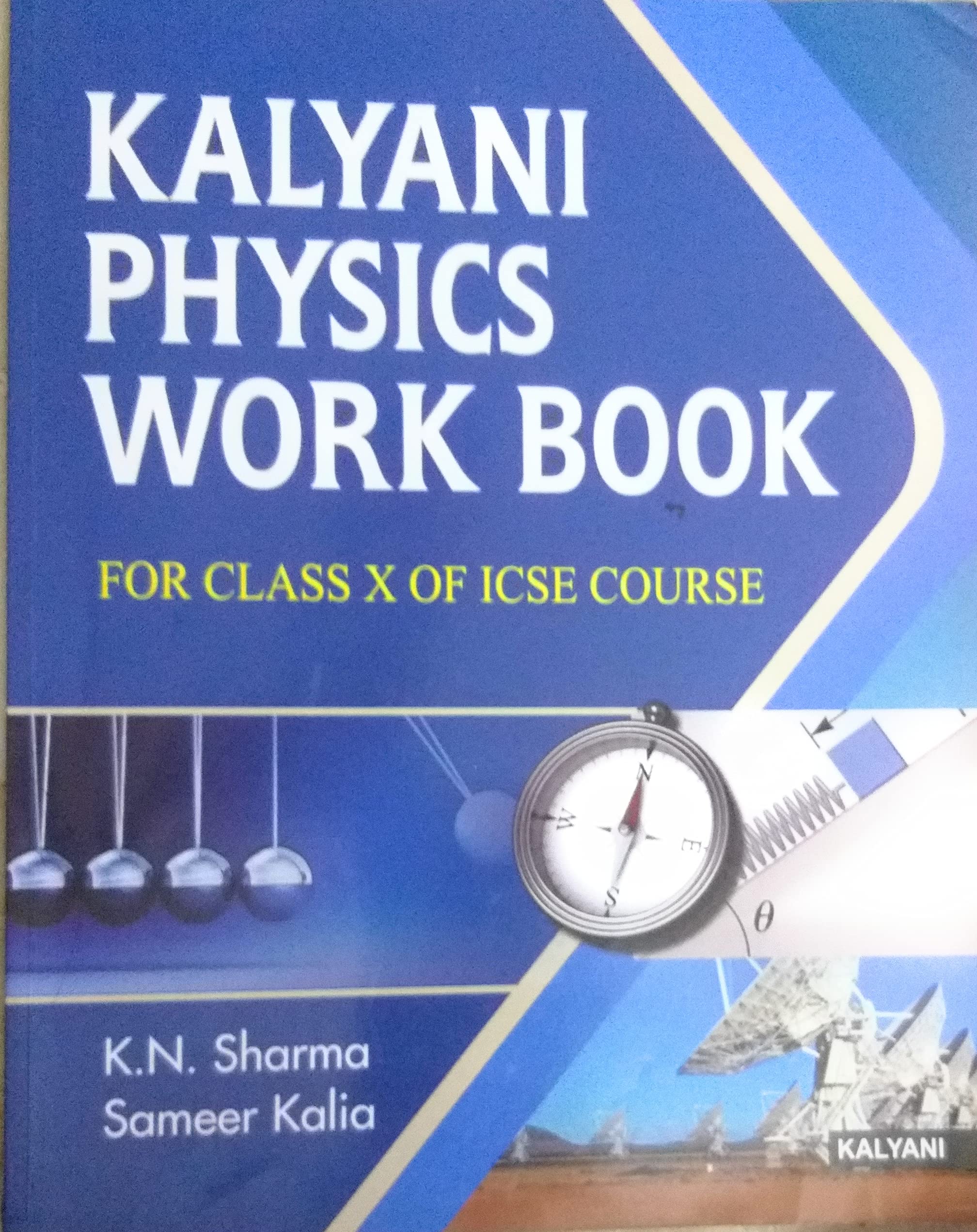 Kalyani Physics Work Book Xth