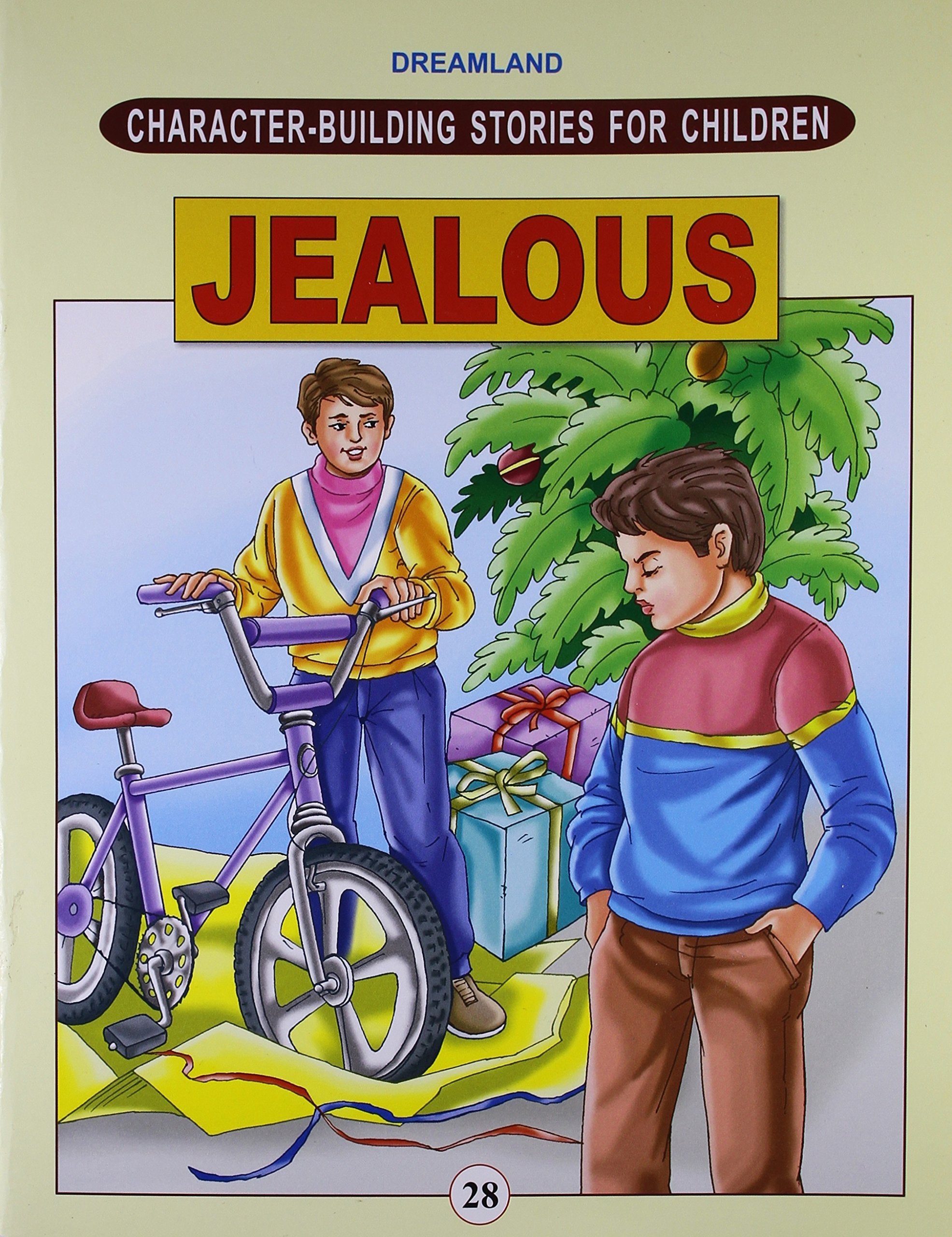 Character Building Jealous | Stories To Help Kids Understand Jealousy, Control Emotions, Develop Empathy, And Practice Positive 