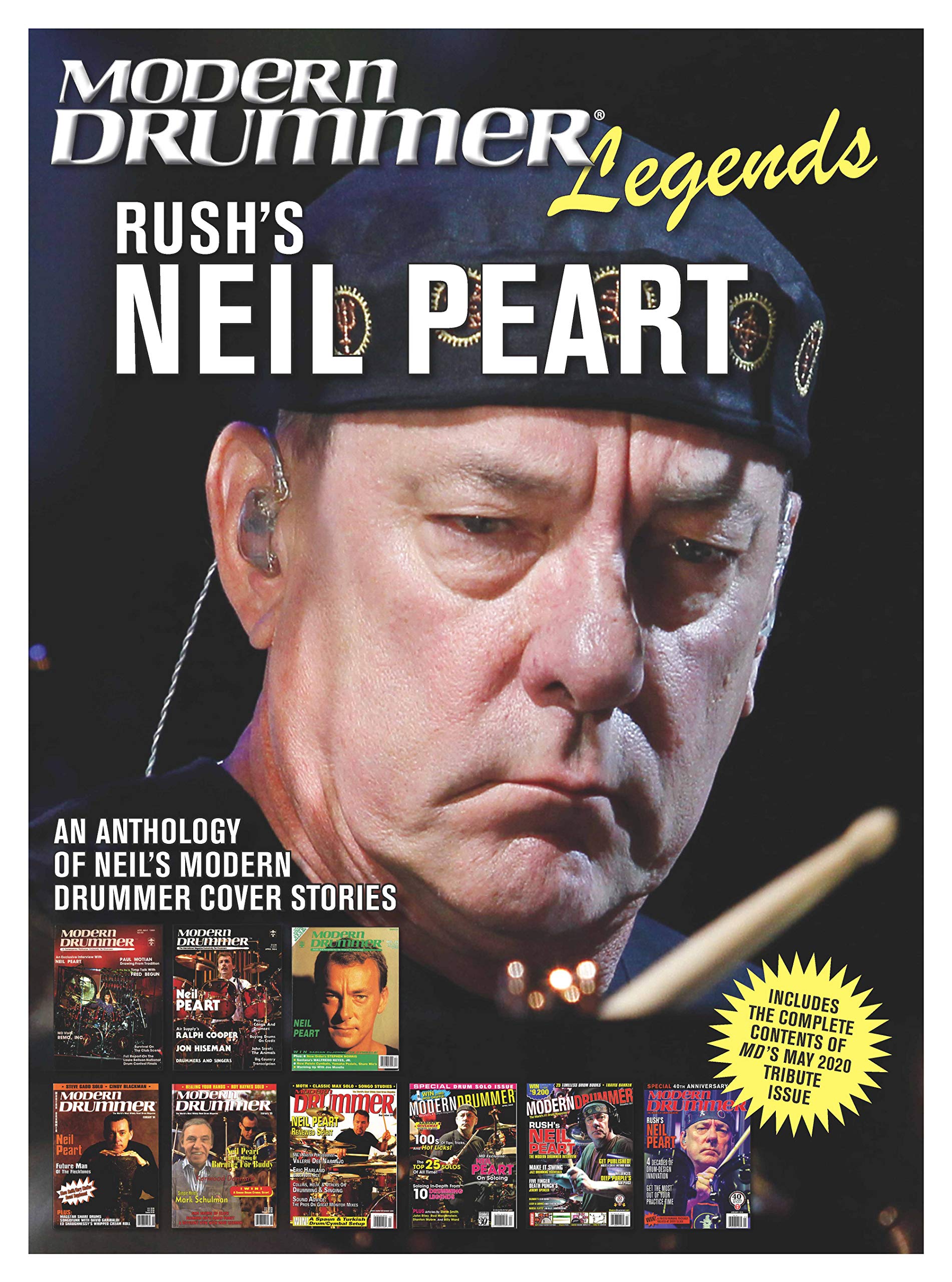Modern Drummer Legends: Rushs Neil Peart  An Anthology of Neils Modern Drummer Cover Stories