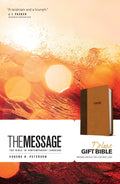 The Message Deluxe Gift Bible (LeatherLook, Brown/Saddle Tan): The Bible in Contemporary Language
