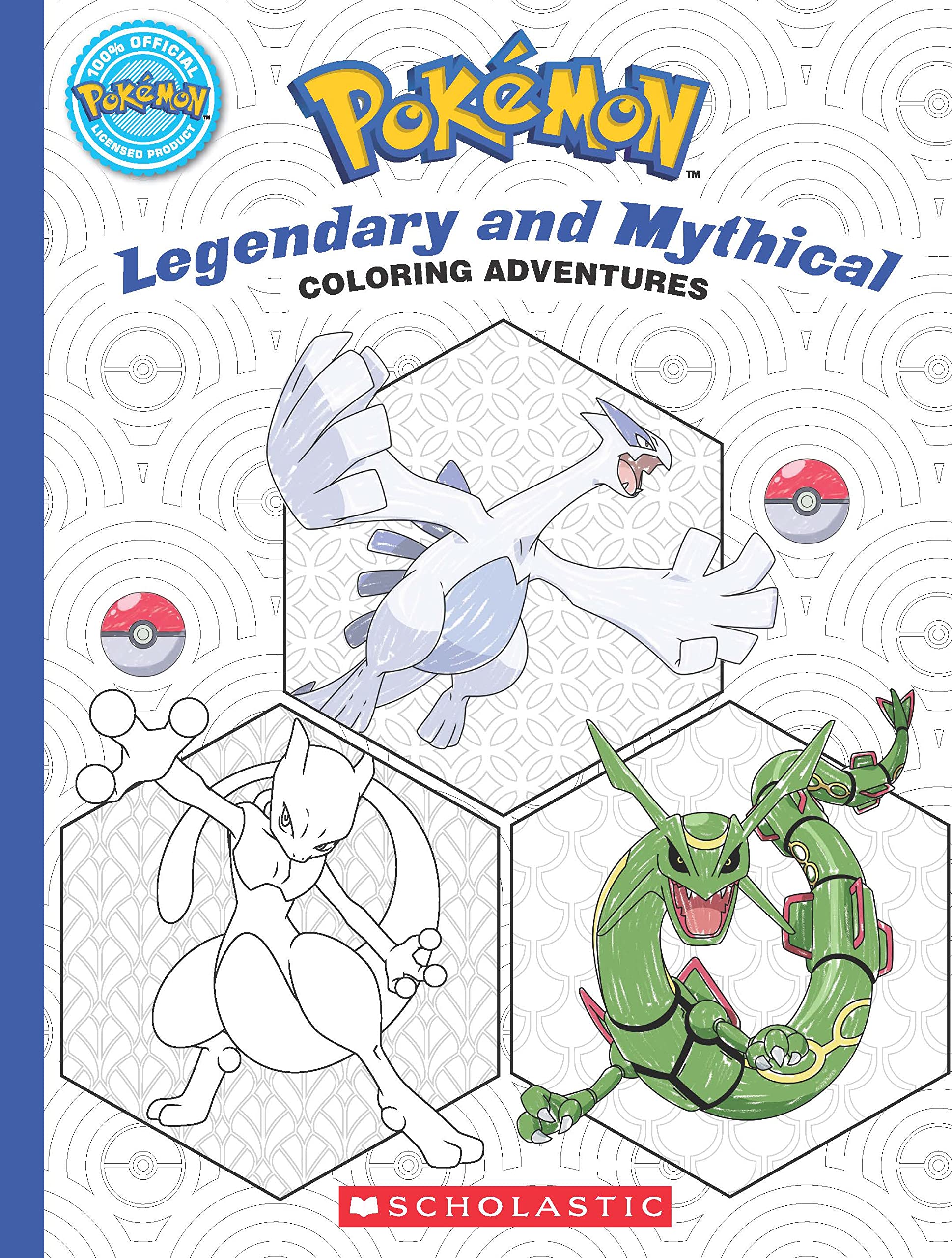 Pokemon Coloring Adventures #2: Legendary & Mythical Pokmon