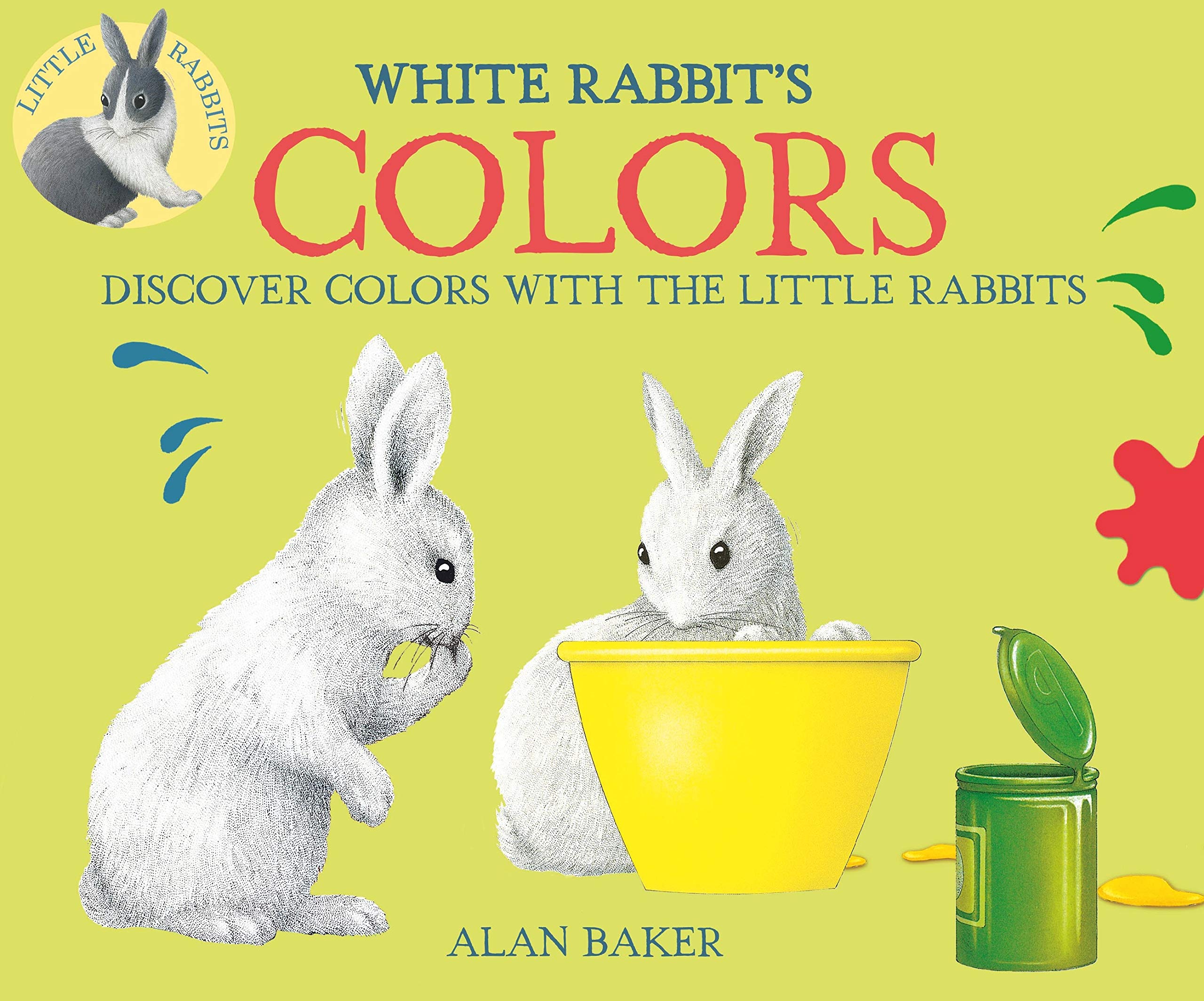 White Rabbits Colors (Little Rabbit Books)