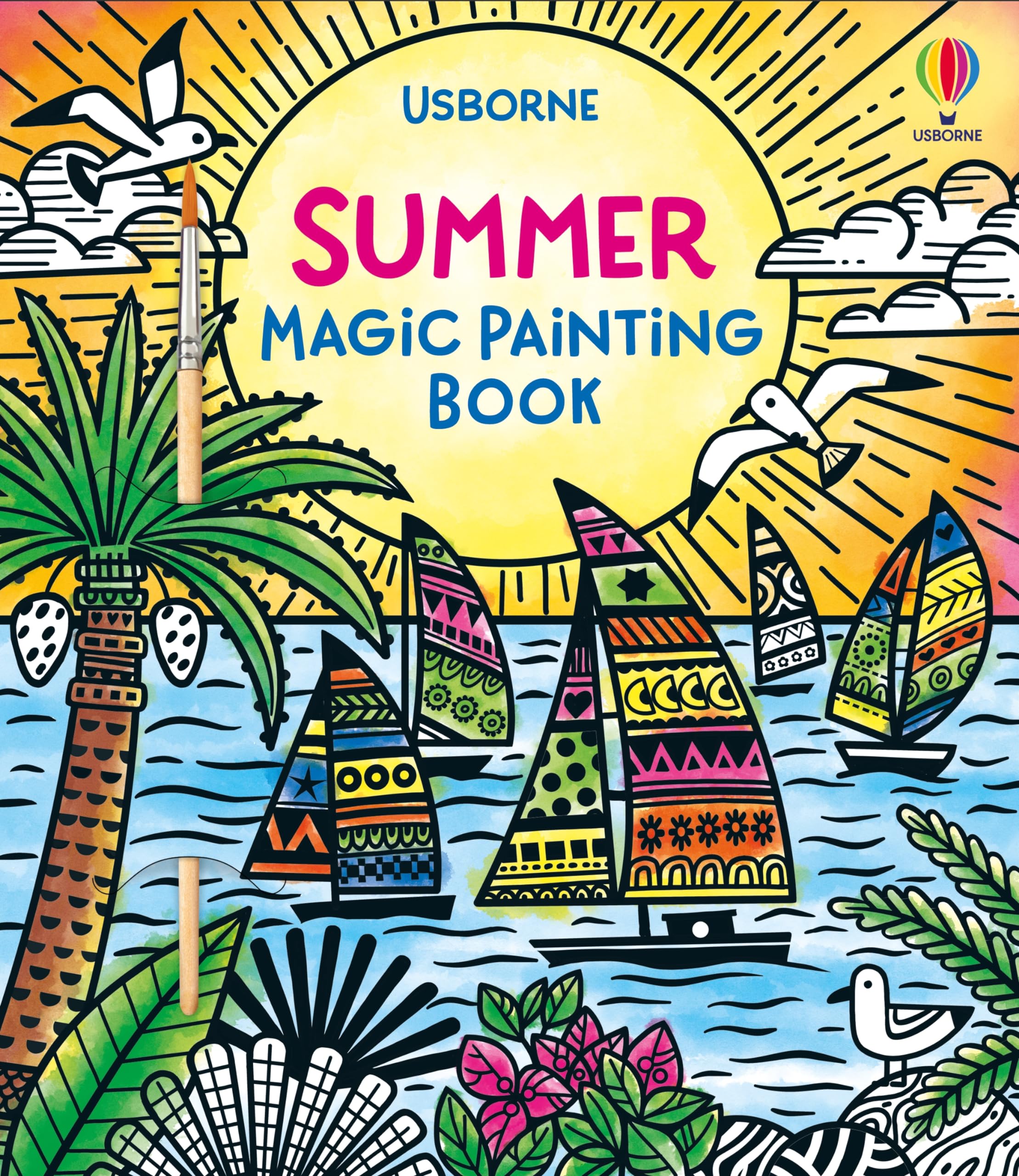 Usborne Summer Magic Painting Book (Magic Painting Books).