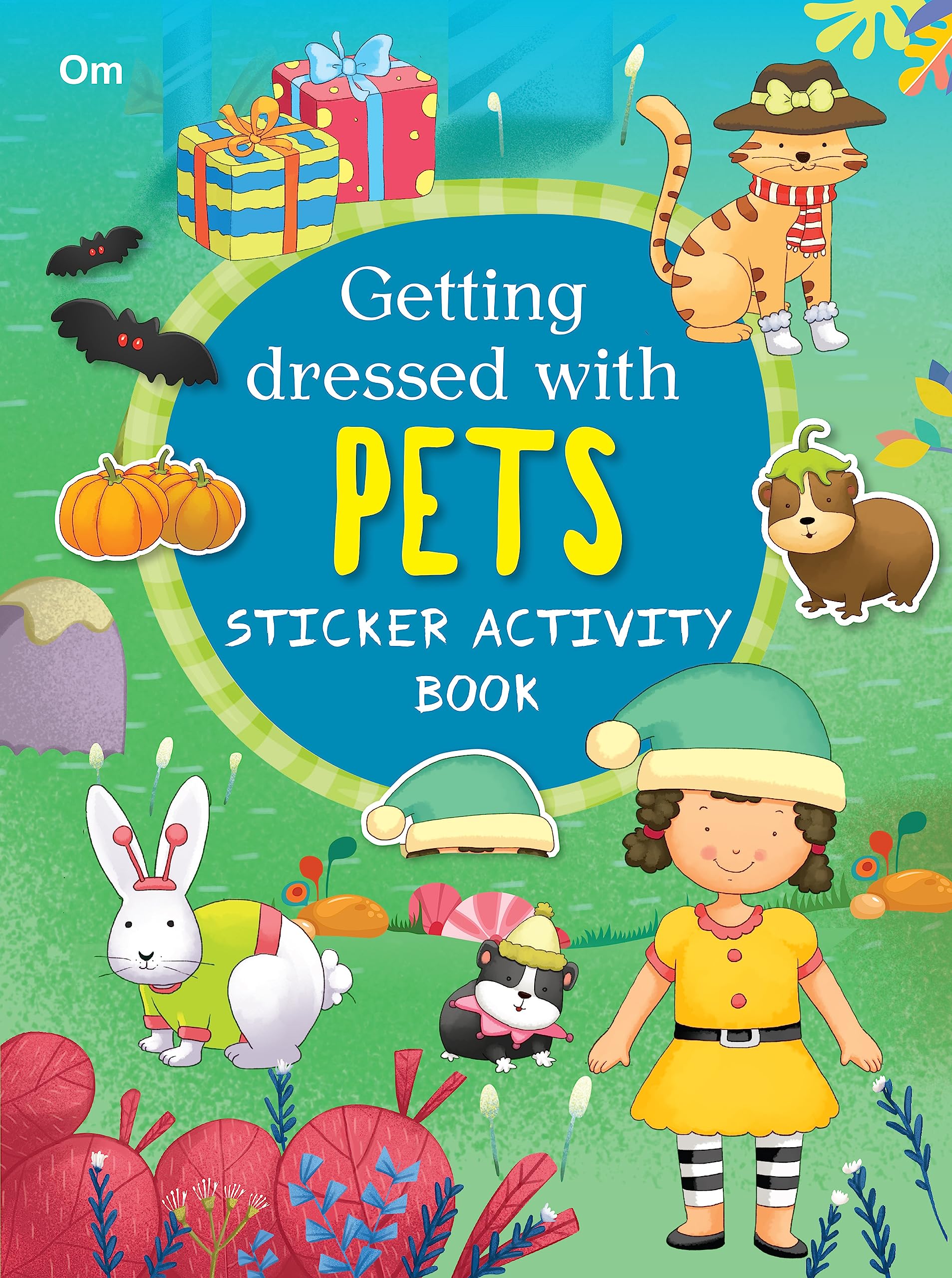 Activity book: Getting Dressed with Pets: Sticker Activity Book  Fun Activities for Kids