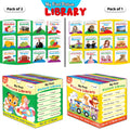 My first learning library box (Green and Yellow Edition) : Kids first little library, Board book for kids, Early learning books,