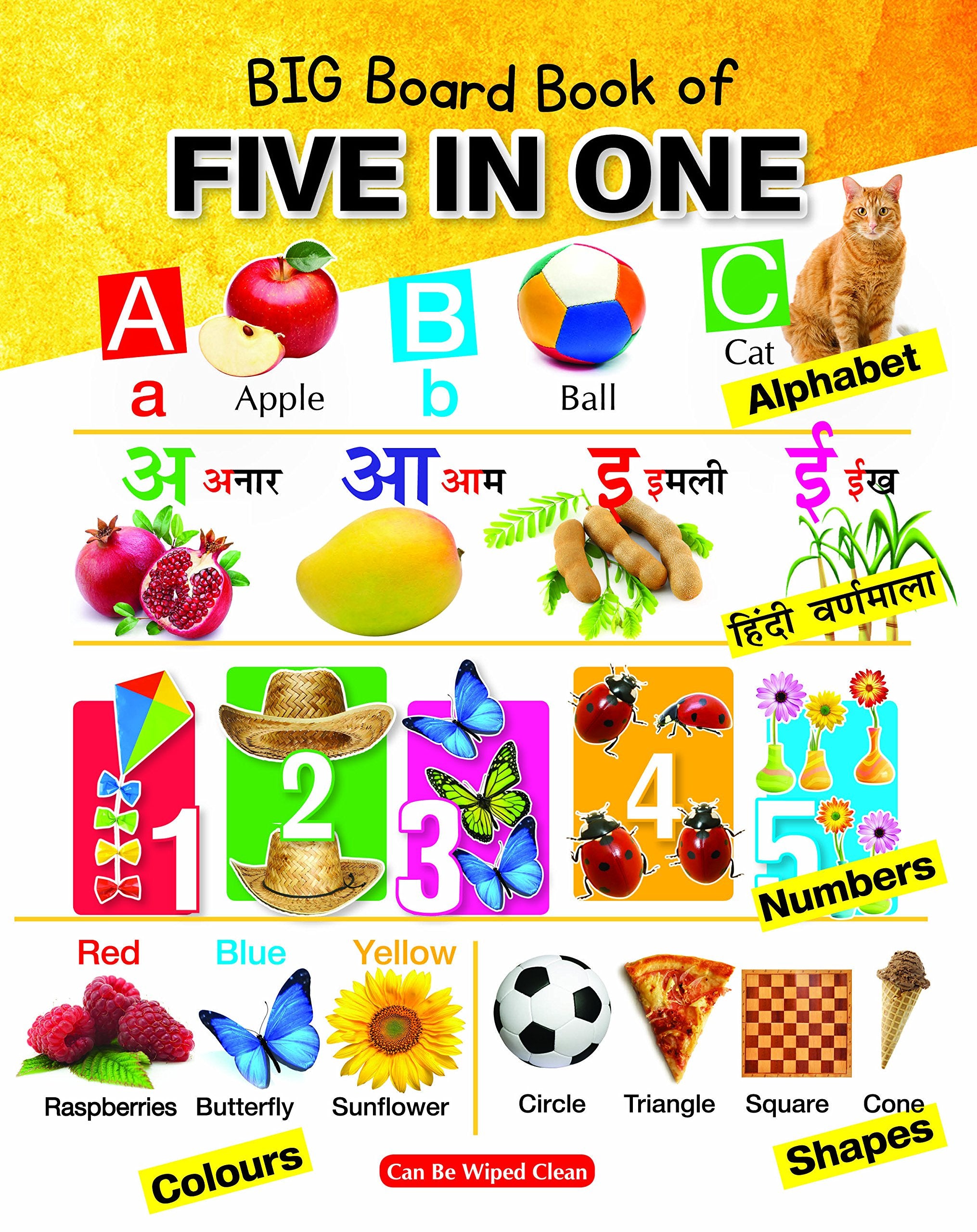 New Big Board Book of Five in One
