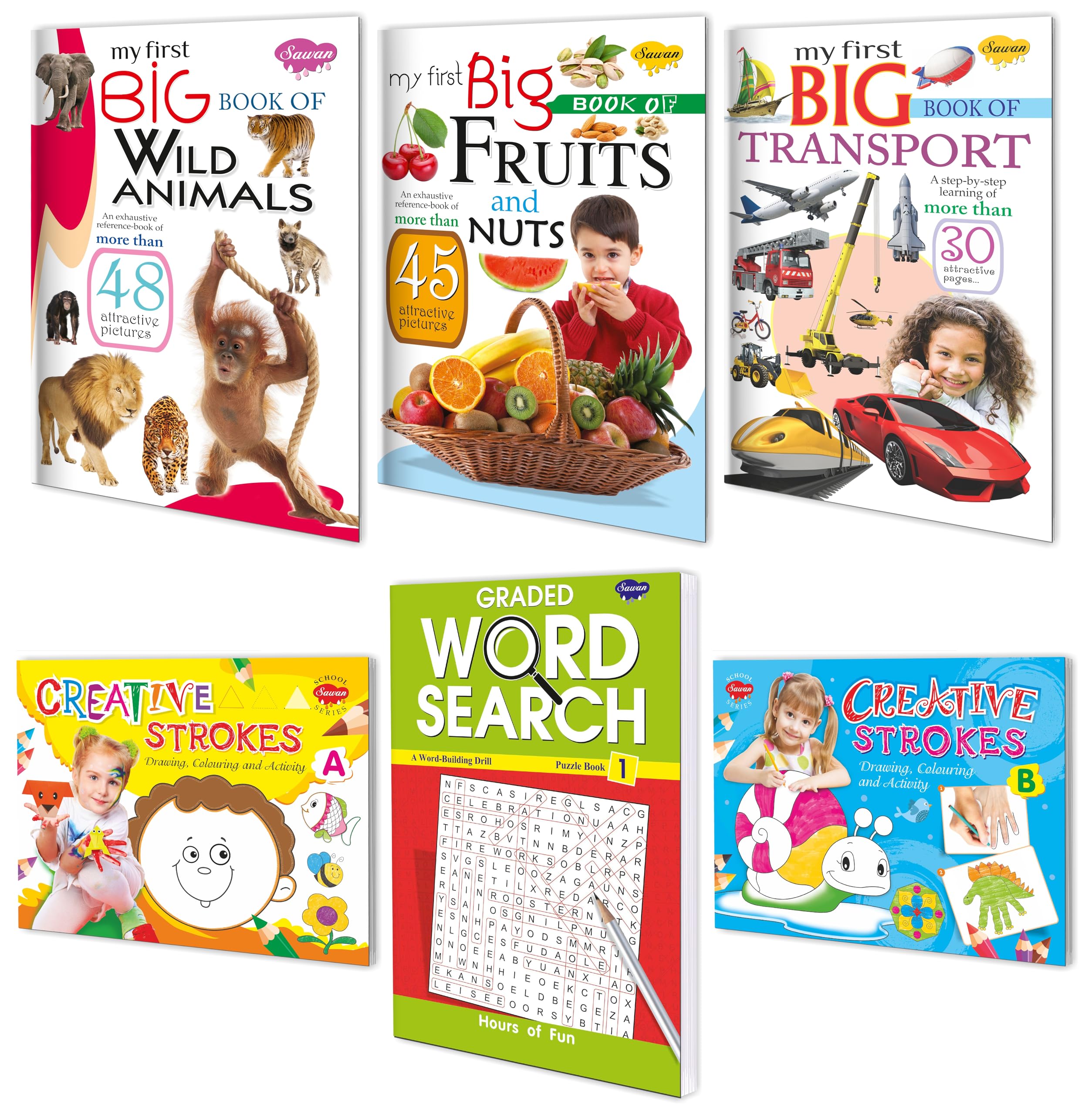 Gift For Girls Kids 6 Years | Pack Of 6 Books