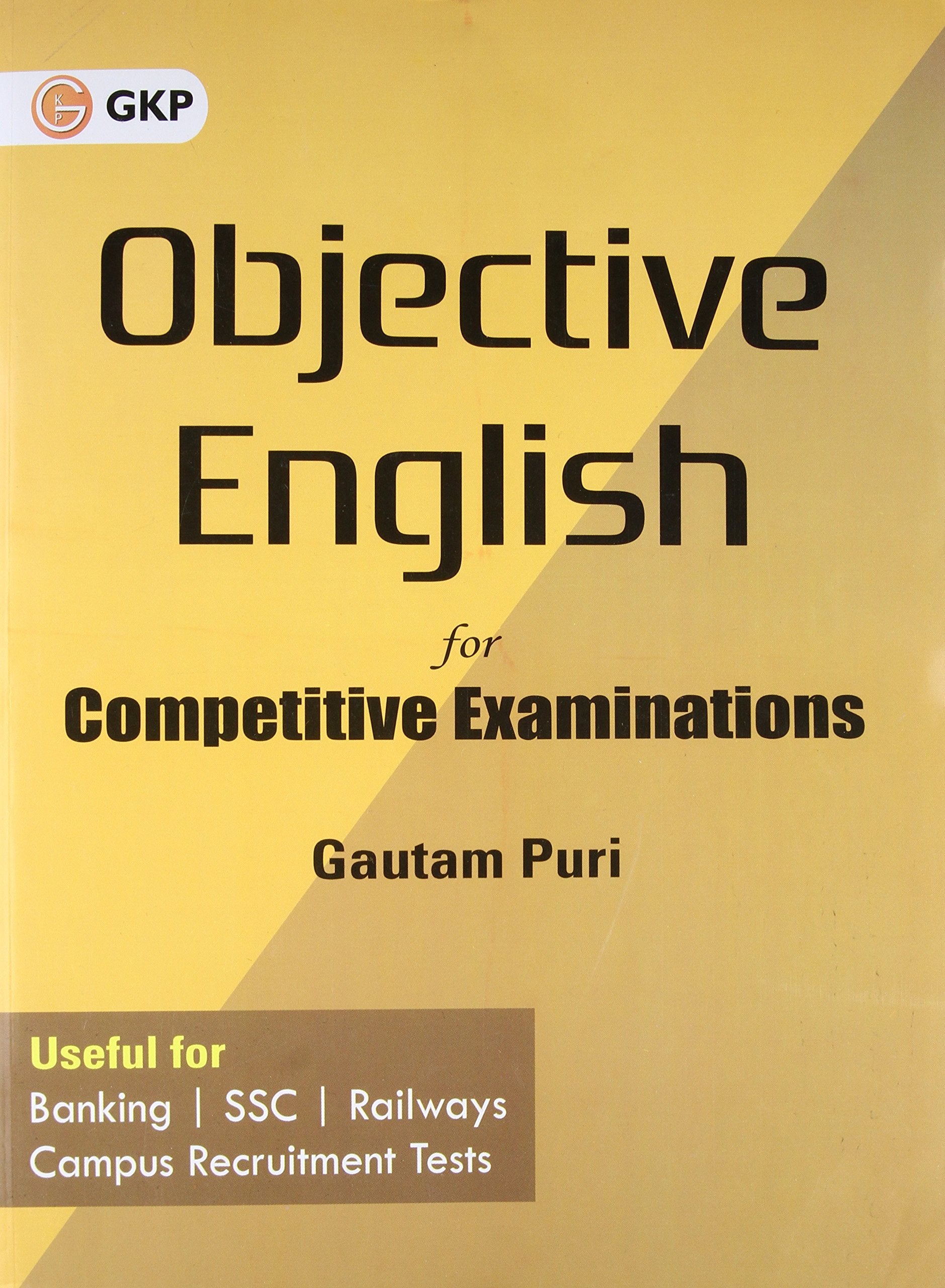 Objective English For Competitive Examinations