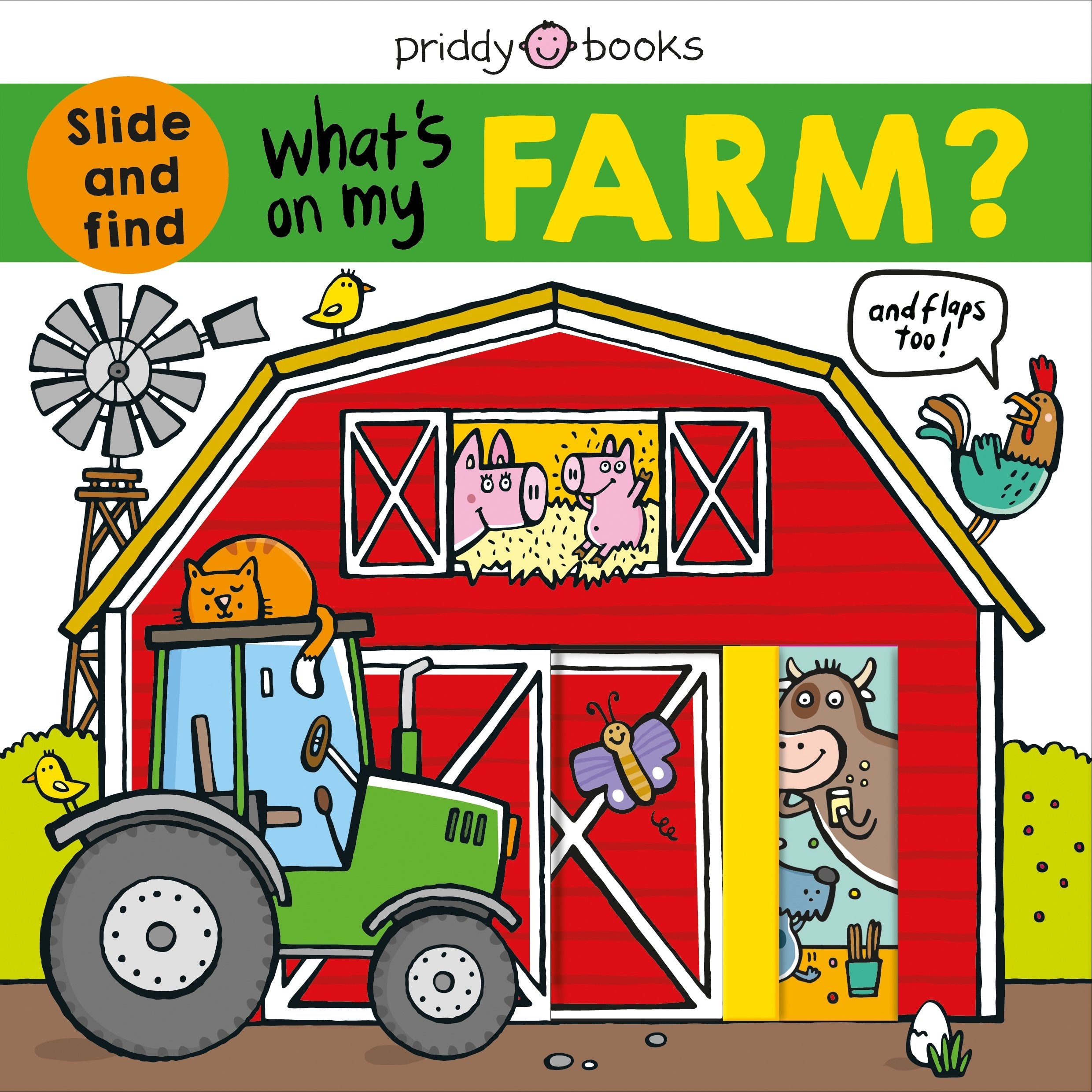 Whats on My Farm?: A slideandfind book with flaps