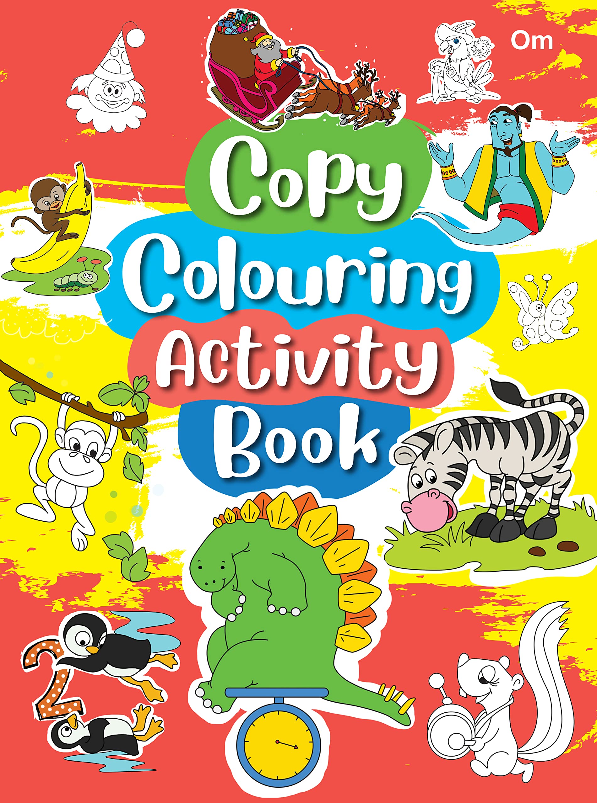 Colouring book: Copy Colouring Activity Book 1  Copy Colouring book for kids