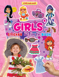 Sticker Activity Book  Girls | Fun & Educational Activity Book for Kids Ages 36 | Bright & Colourful Stickers, Creative Activi
