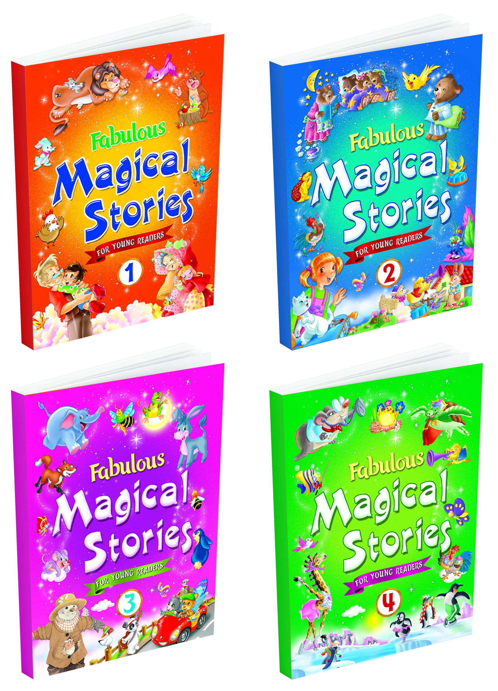 Story Books For Kids | Fabulous Magical Stories: A Collection Of Enchanting Bedtime Tales With Colorful Illustrations And Animal