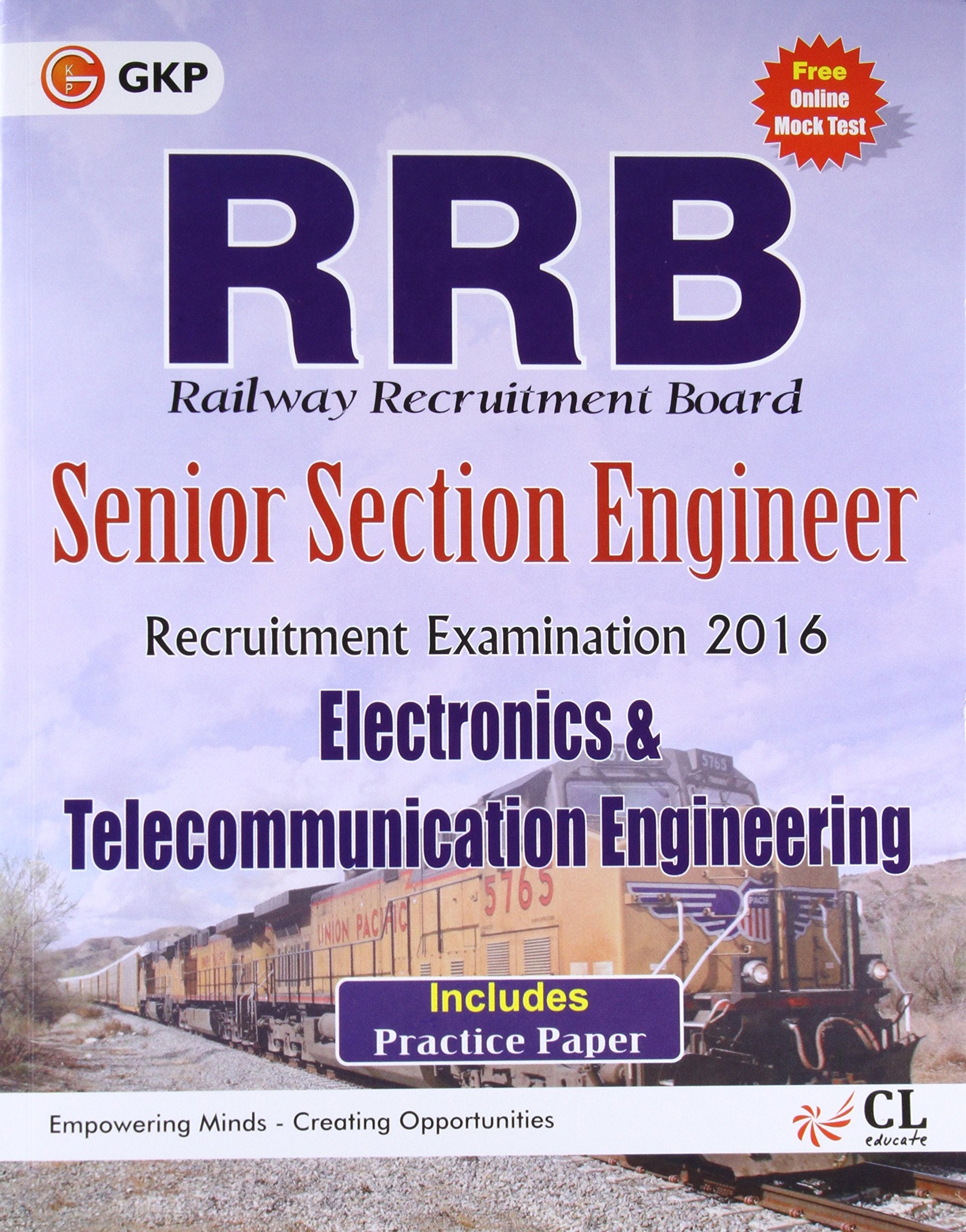Guide To Rrb Electronics And Telecommunication Engg. (Senior Section Engineer) 2016