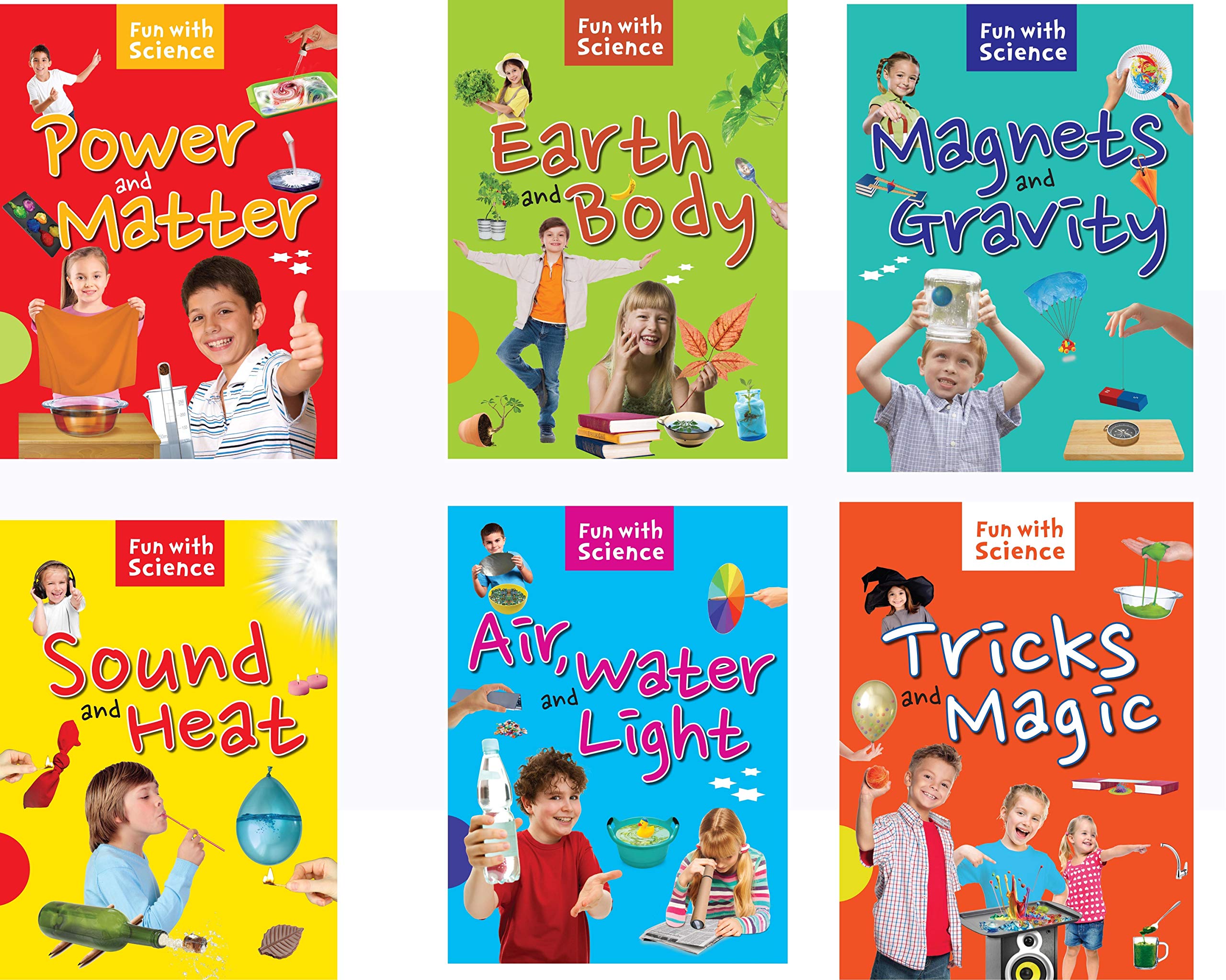 Science experiments: Fun with Science ( set of 6 books)