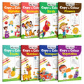 My First Copy to Colour  Alphabet, Animals, Birds, Flowers, Fruits, Numbers, Transport and Vegetables : Book of Copy Colouring 
