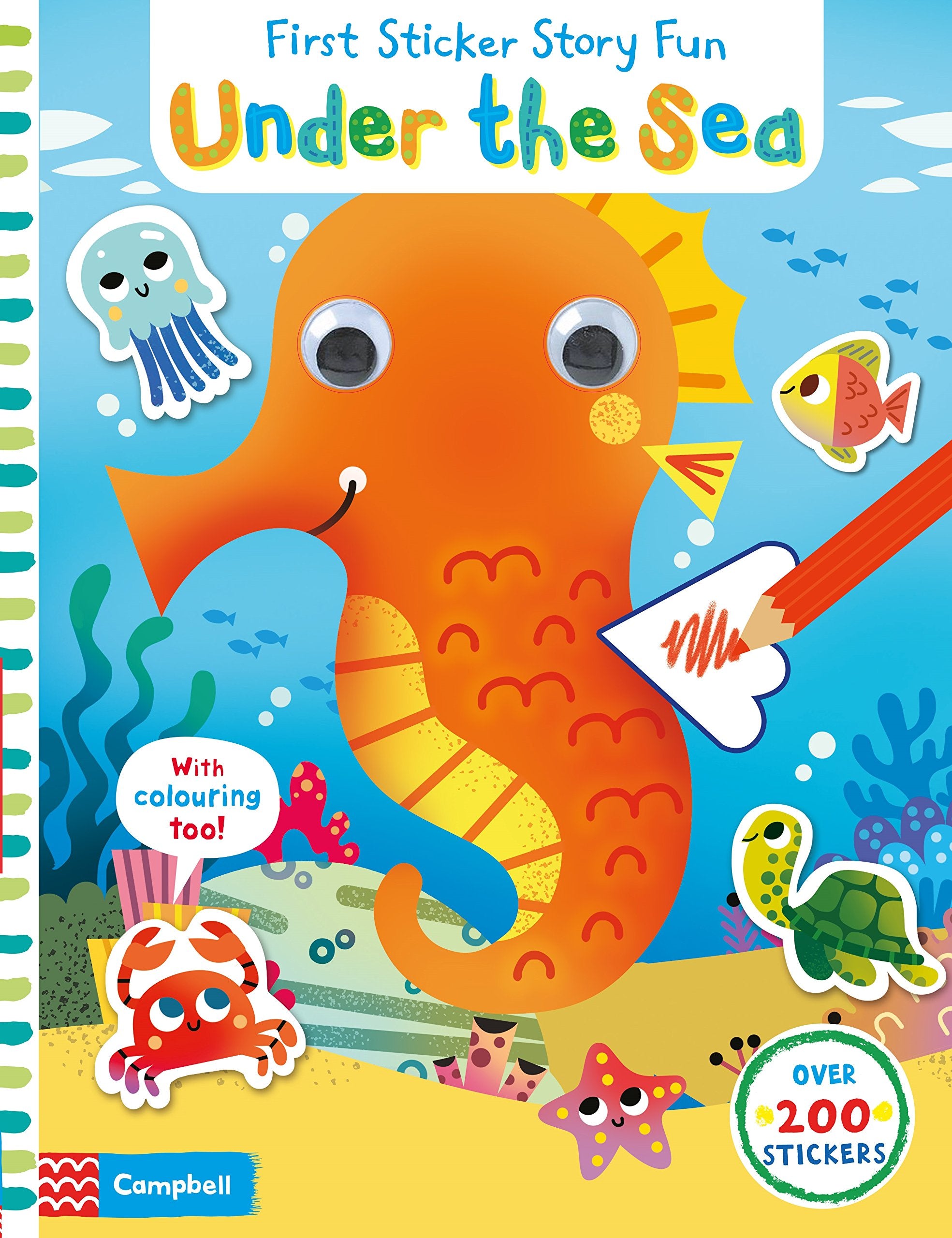Under The Sea (First Sticker Story Fun)