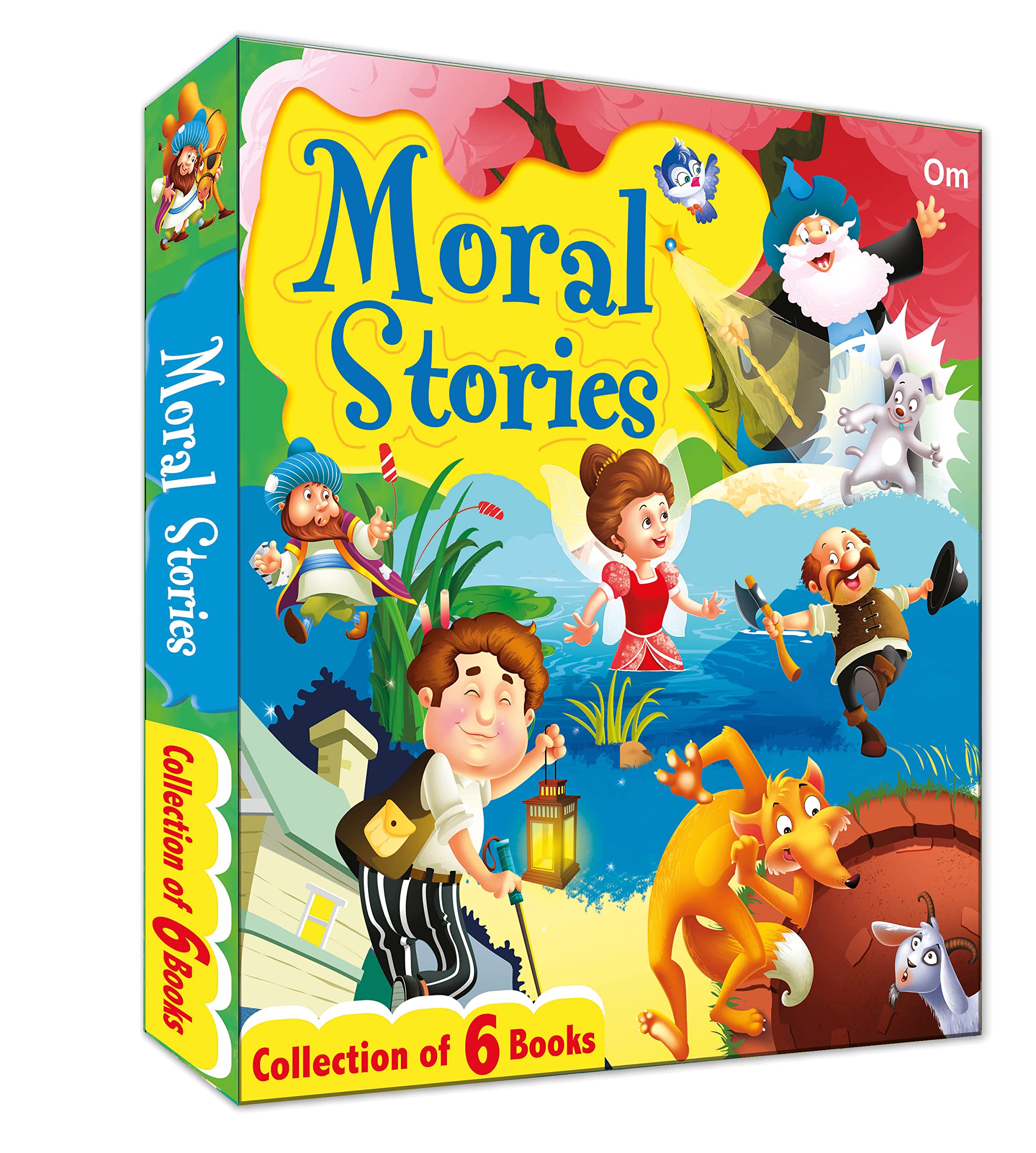 Moral Stories  Collection of 6 Books  Story Book for Kids  English Short Stories with Colourful Pictures  Bedtime Children S