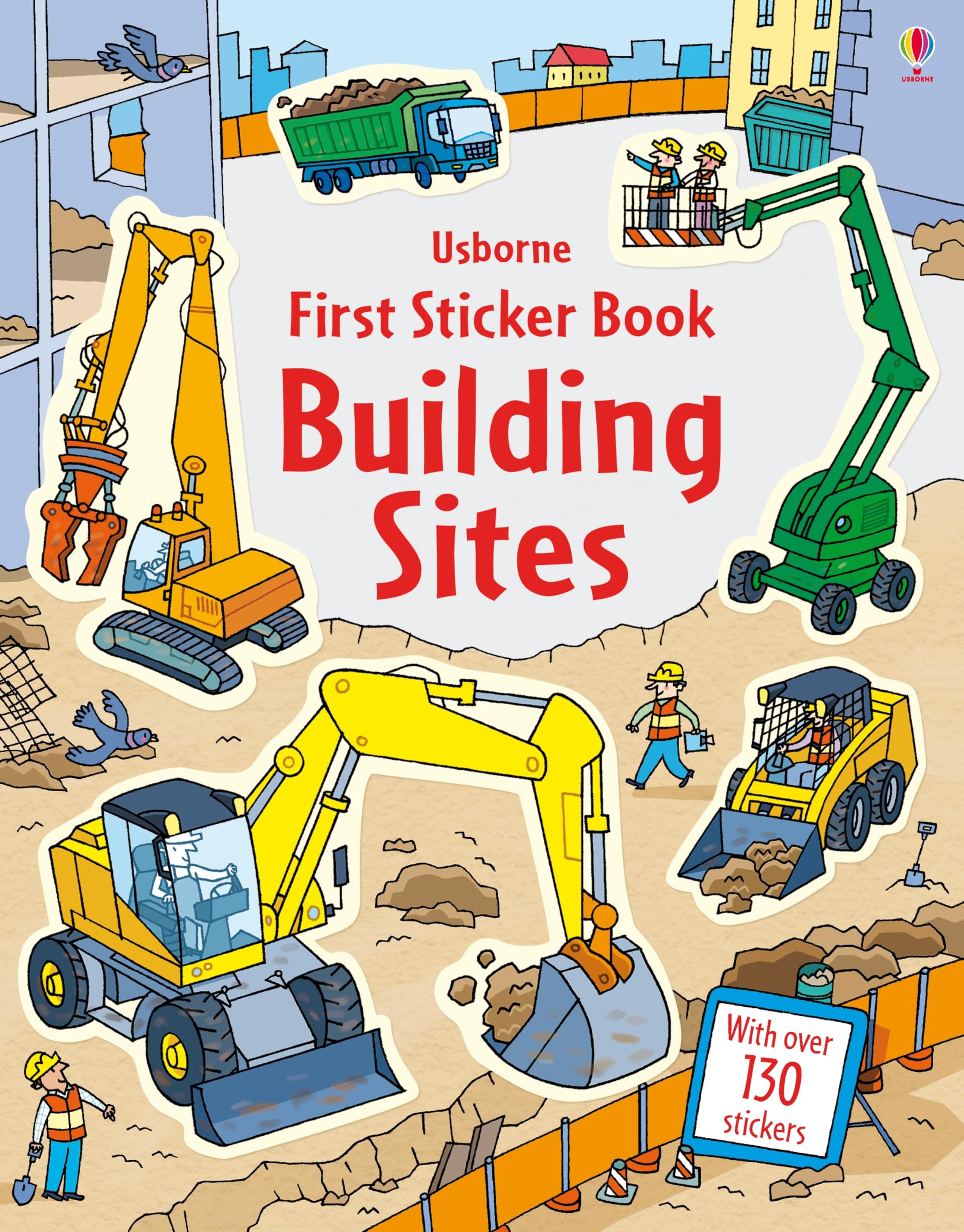 First Sticker Book Building Sites (First Sticker Books series)
