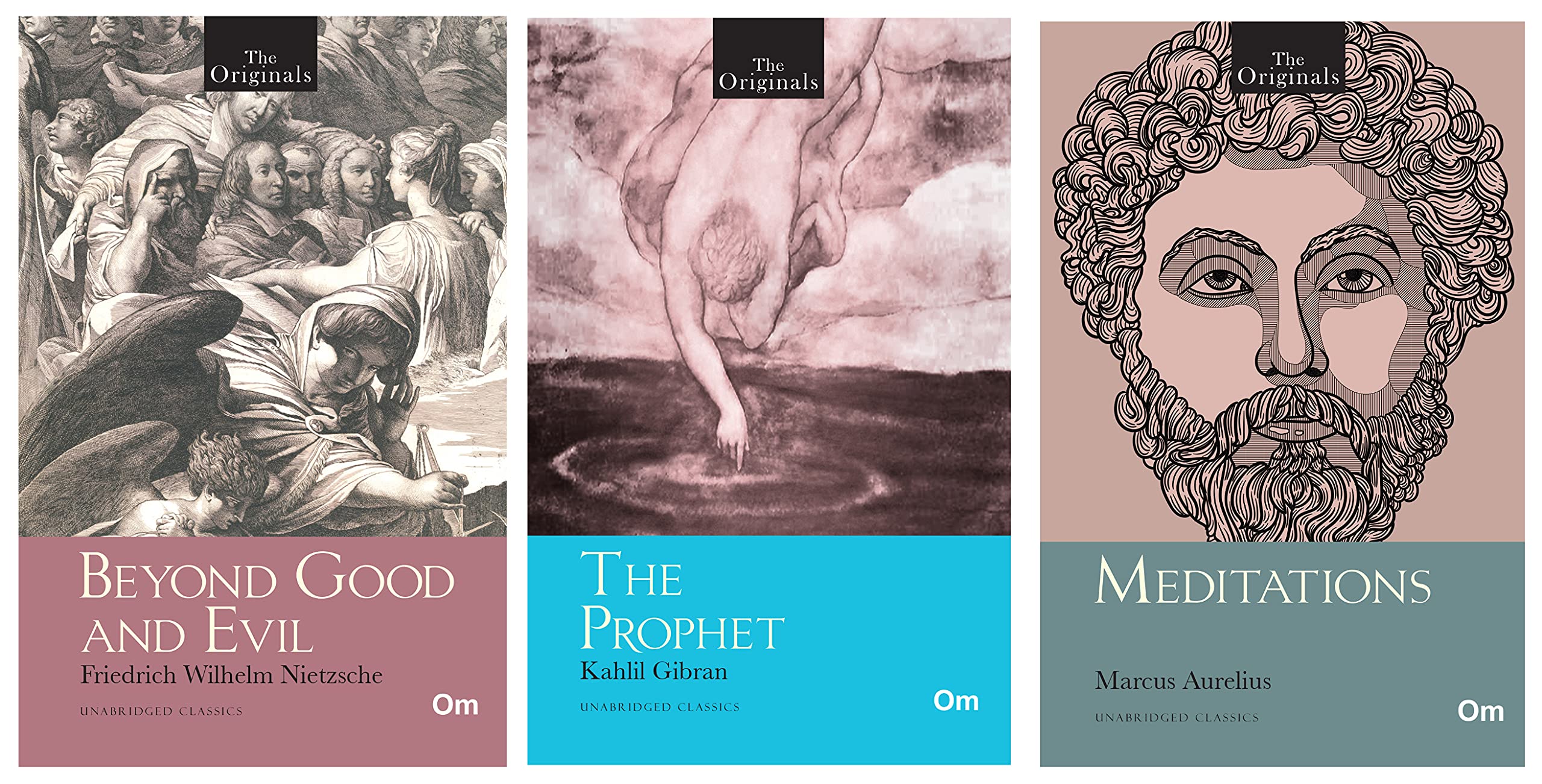 Worlds Greatest Original Classics : Beyond Good and Evil and The Prophet, Meditations (Bundle of 3 Books) Unabridged Classics (C