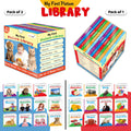My First mini Learning Library Set for Kids (Red and Blue Edition) : Collection of early learning board books, My first mini lib
