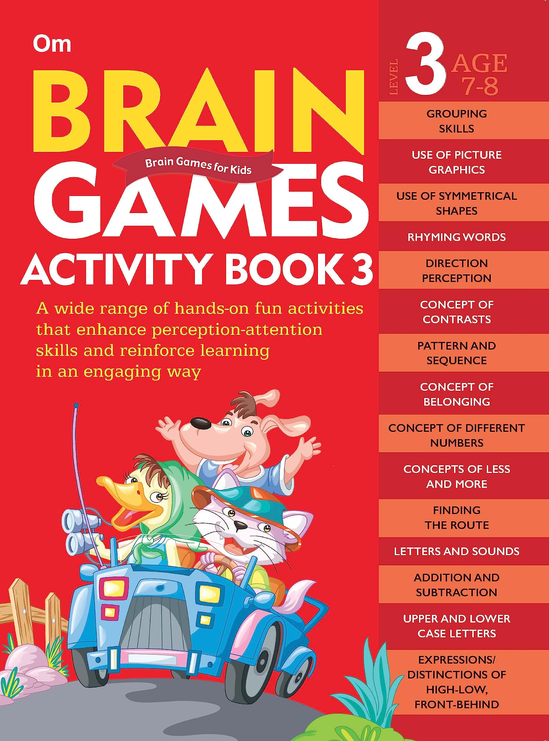 Activity Book: Brain Games for Kids  Brain Games Activity Book Level 3  Book3