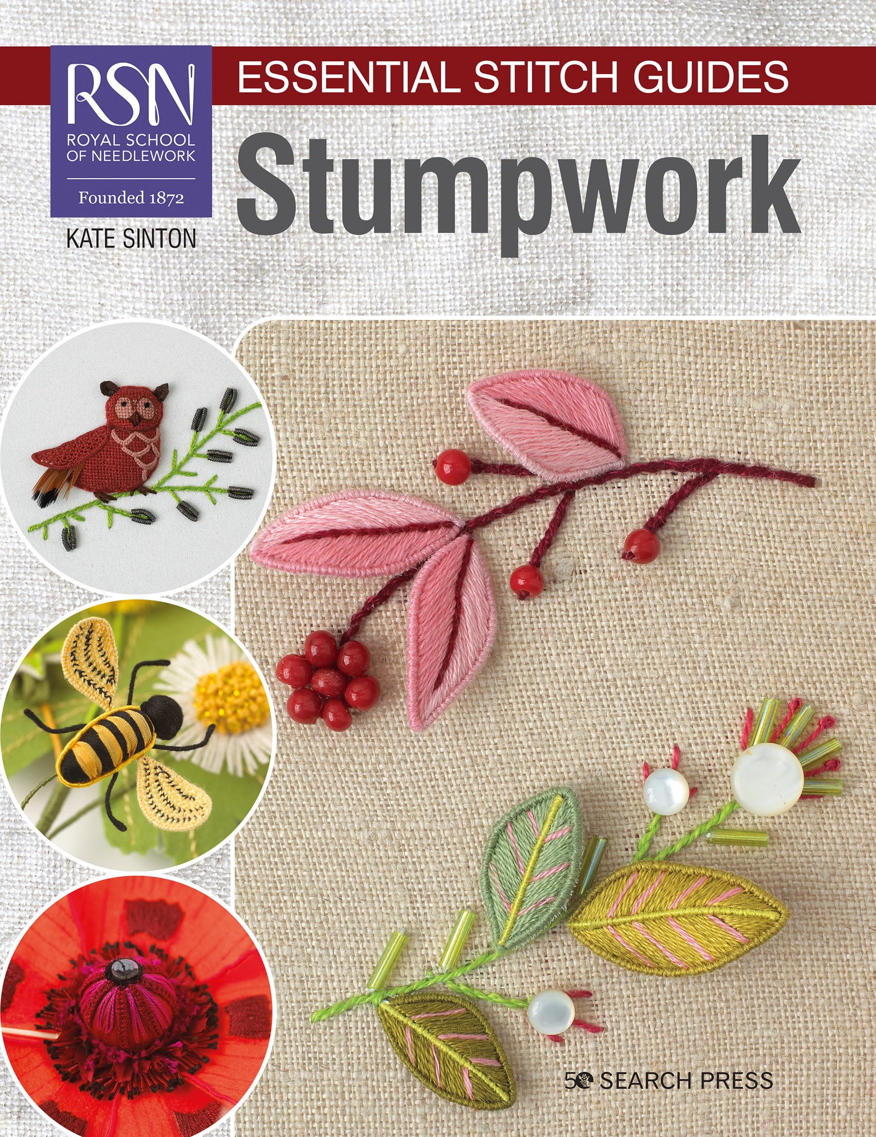 RSN Essential Stitch Guides: Stumpwork  large format edition (RSN ESG LF)